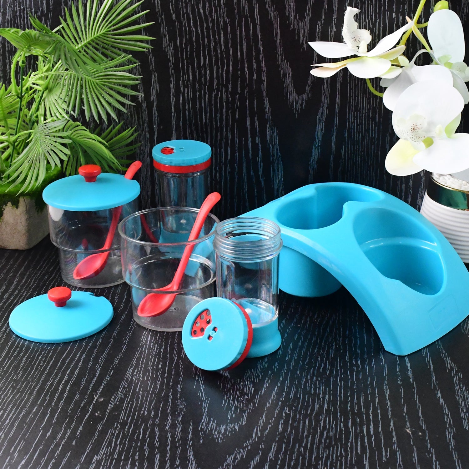 Supermom 4x Pickle With Salt  Pepper Storage Set Wukusy