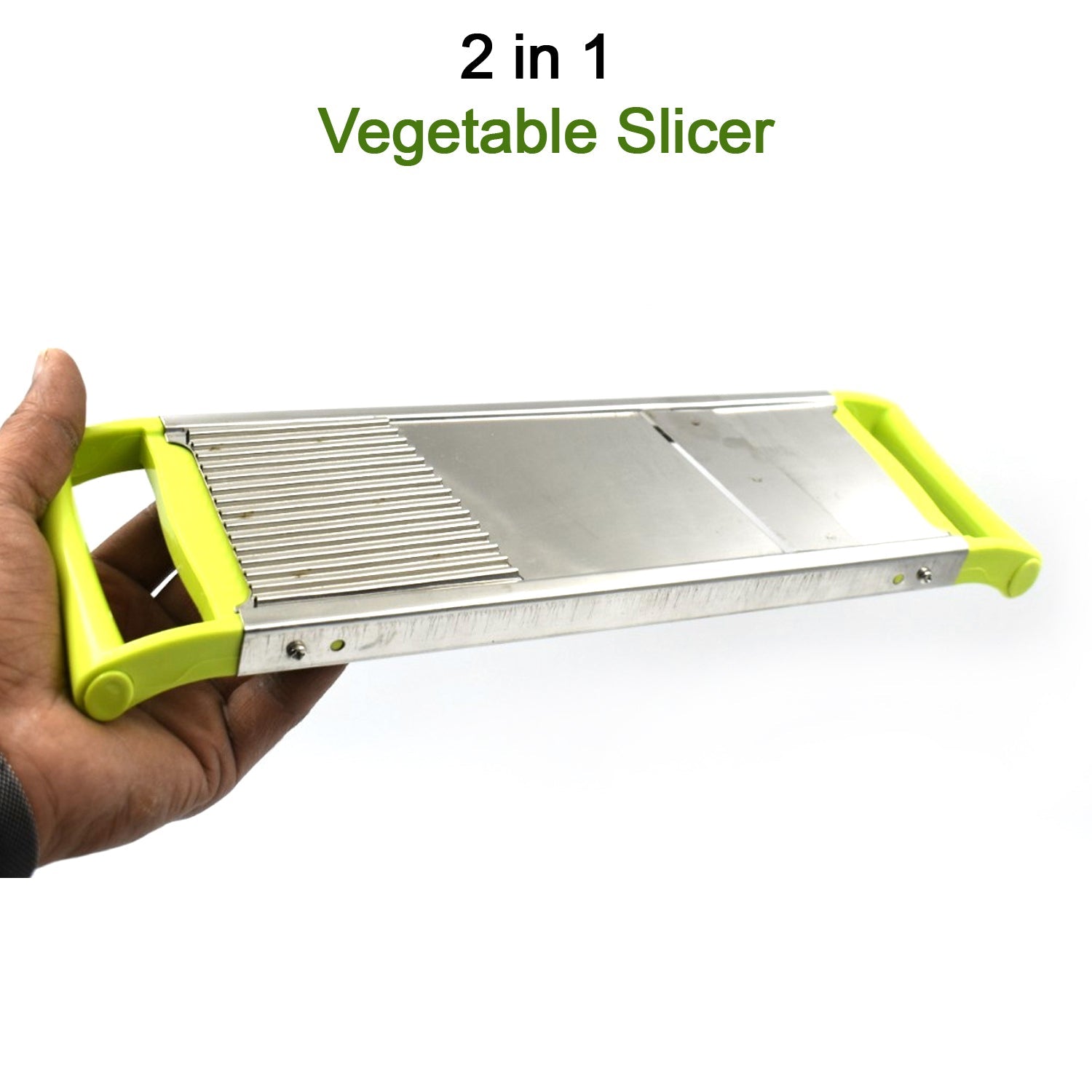 2688 2 In 1 Potato Slicer Used In All Kinds Of Household Kitchen Purposes For Cutting And Slicing Of Potatoes. Wukusy