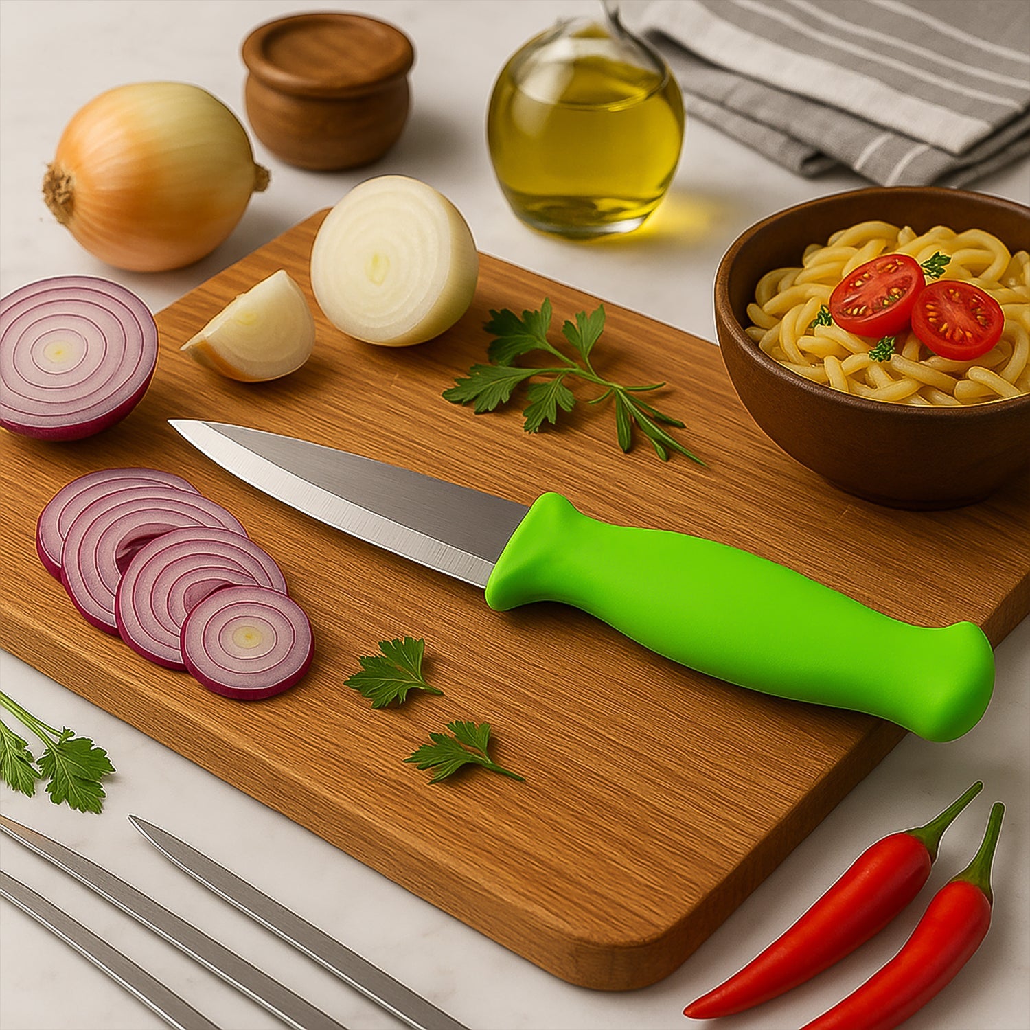 Premium Multipurpose Stainless Steel Kitchen Knife (1 Pc) Wukusy