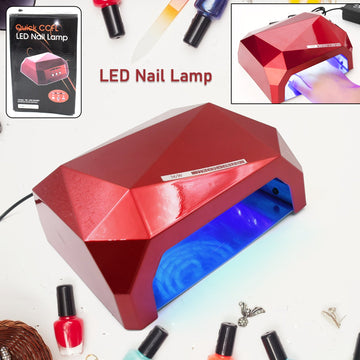 36w Led Nail Dryer Curing Nail Polish Uv Gel Diamond Shaped Nail Dryers (1 Pc) Wukusy