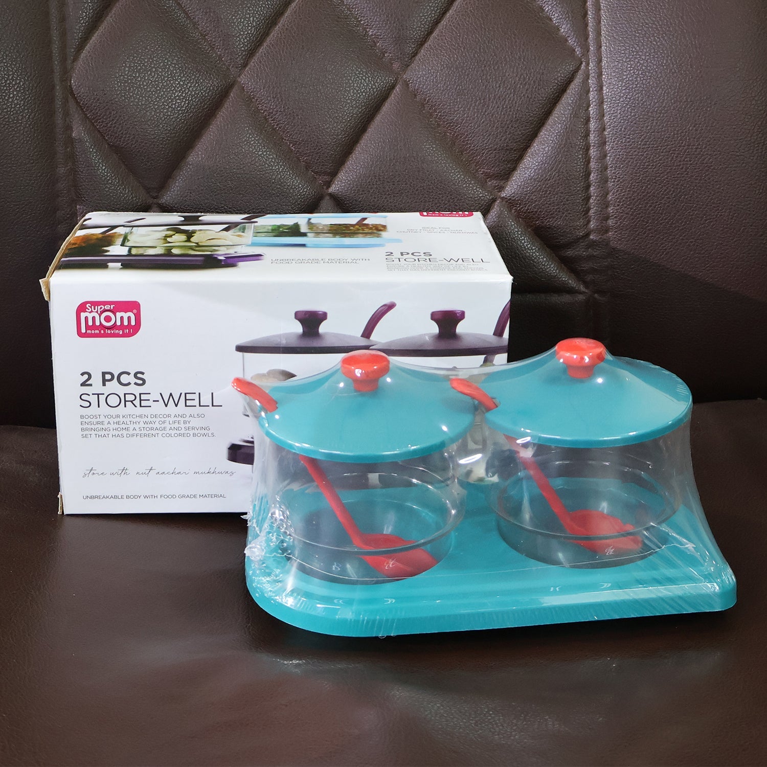 Supermom Storewell Multipurpose Spice And Condiment Container Set (2 Pc) Wukusy