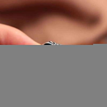 (Pack of 2) Attractive Silver Plated Owl Ring