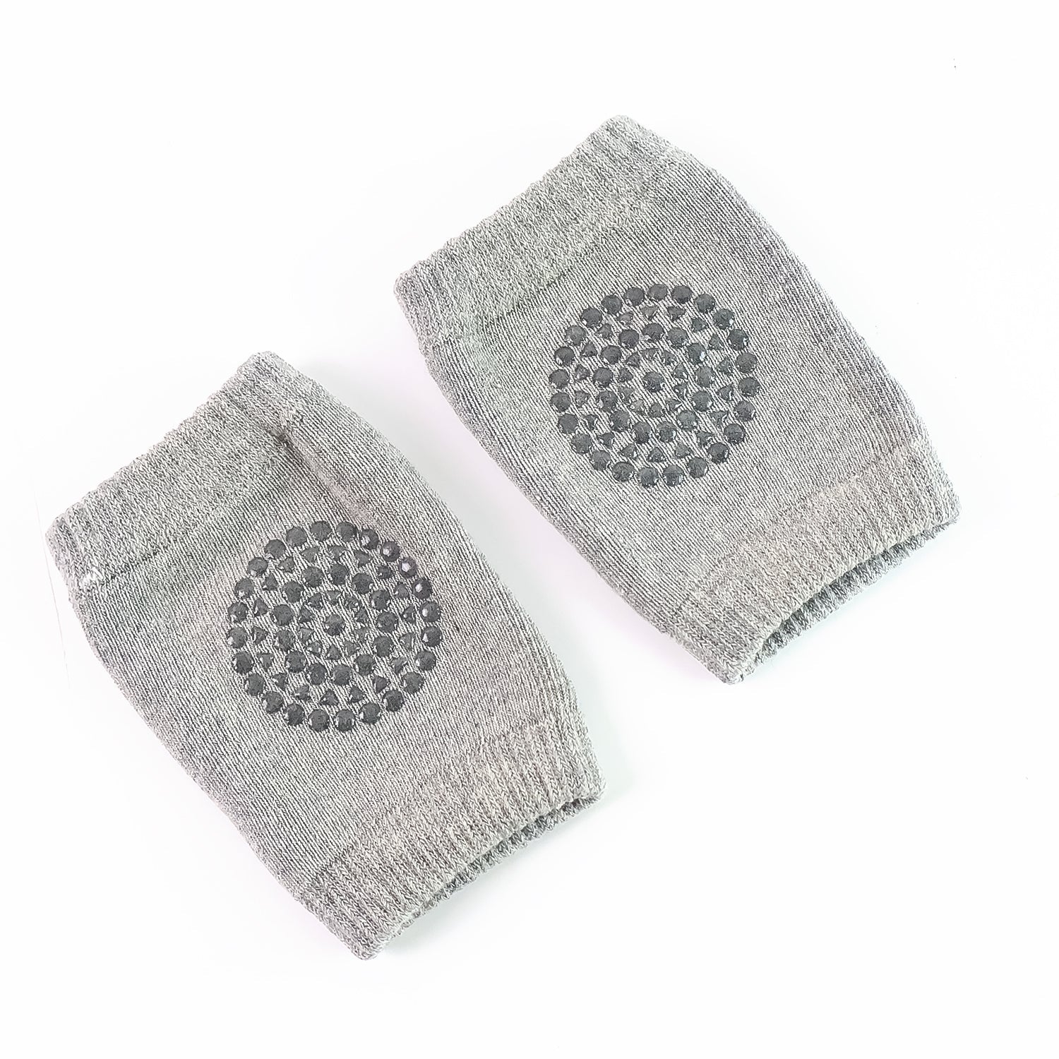 Light Grey Toddler Wool Knit Leg Warmer (Knee Guard) Wukusy