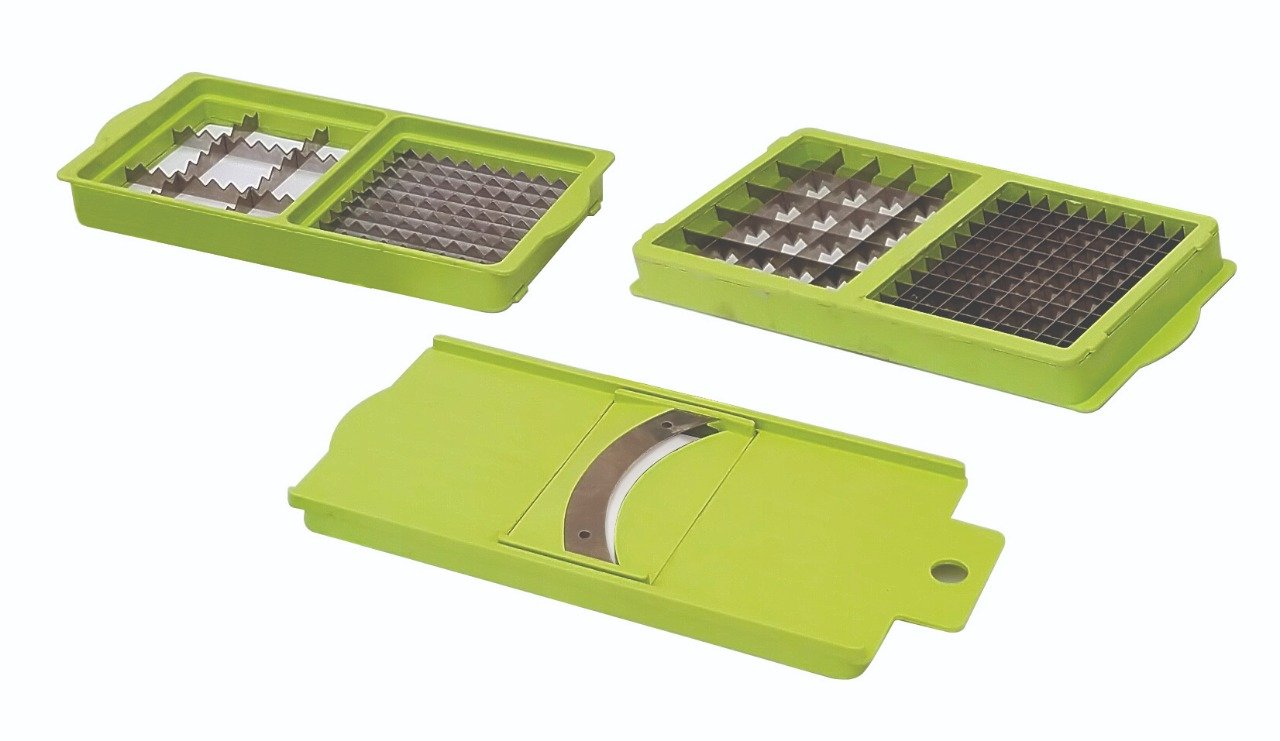 2489 Plastic 13-in-1 Manual Vegetable Graterchipser And Slicer Wukusy