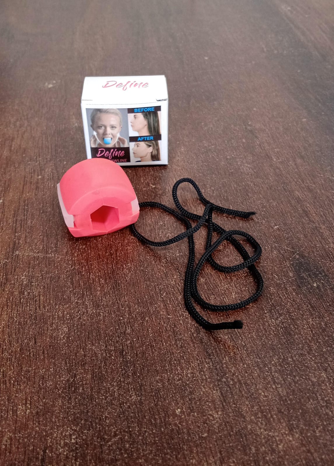 Pink Jawline Exerciser Tool For Men  Women Wukusy