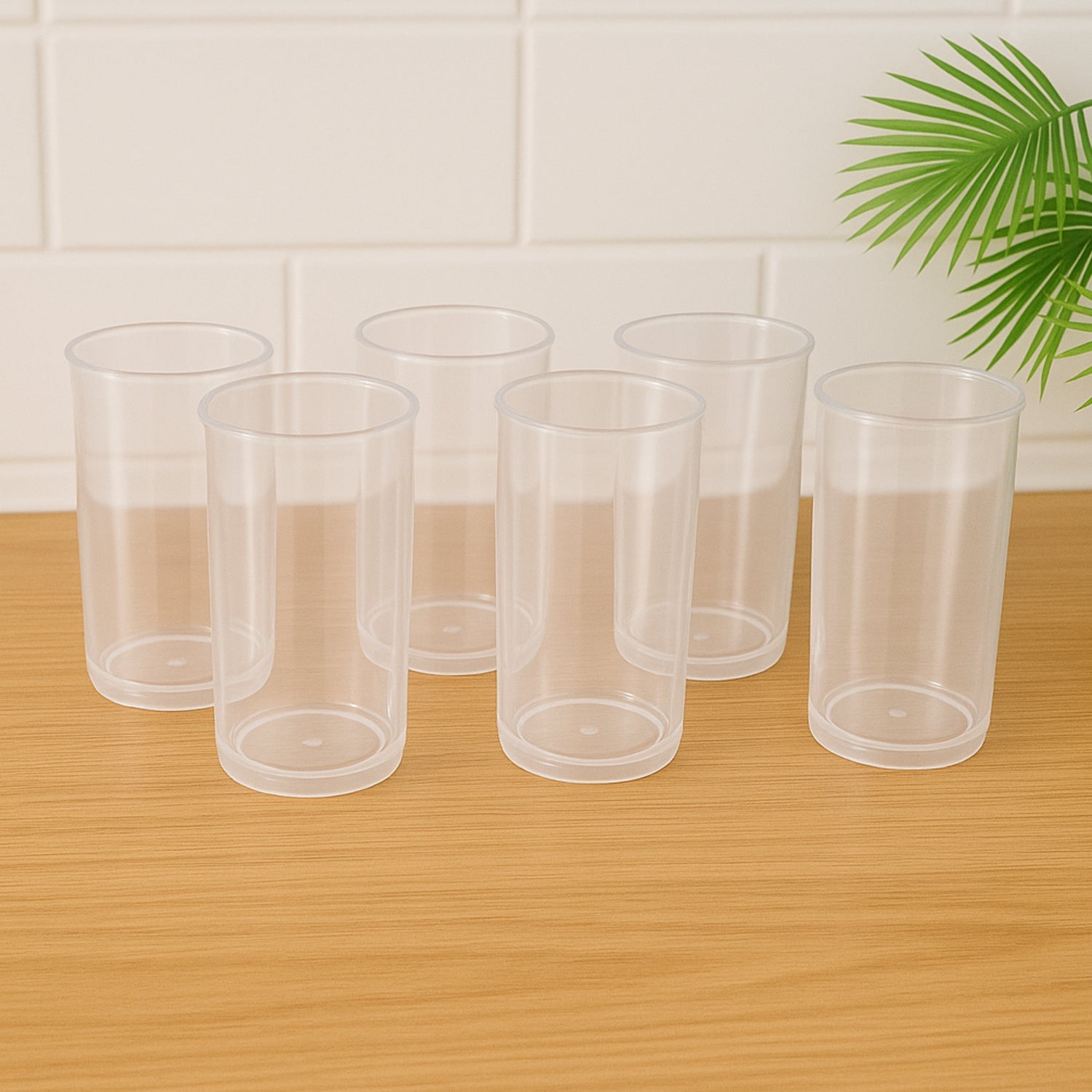 Supermom Martini Clear Glass Set (6 Pc) Wukusy