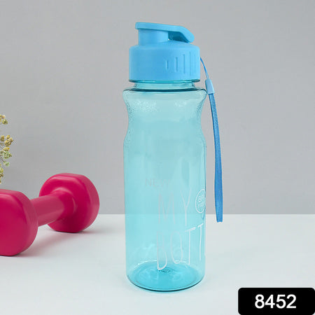 Bpa-free Plastic Sports Water Bottle (Approx. 400 Ml  1 Pc) Wukusy