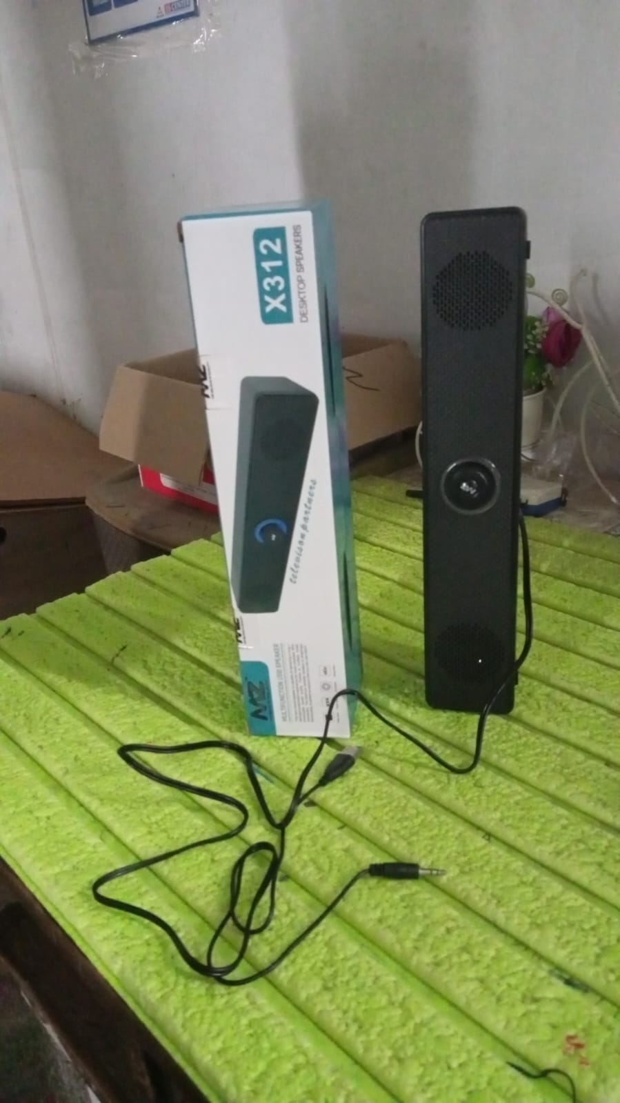 Desktop Computer Speaker Wired Plug And Play Usb Powered Speaker (1 Pc) Wukusy