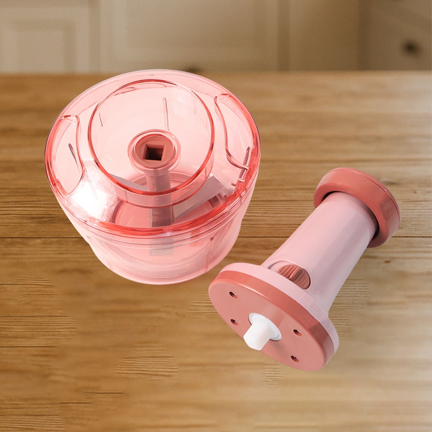 Apex Smart Manual Vegetable  Fruit Chopper With 800 Ml Capacity Wukusy