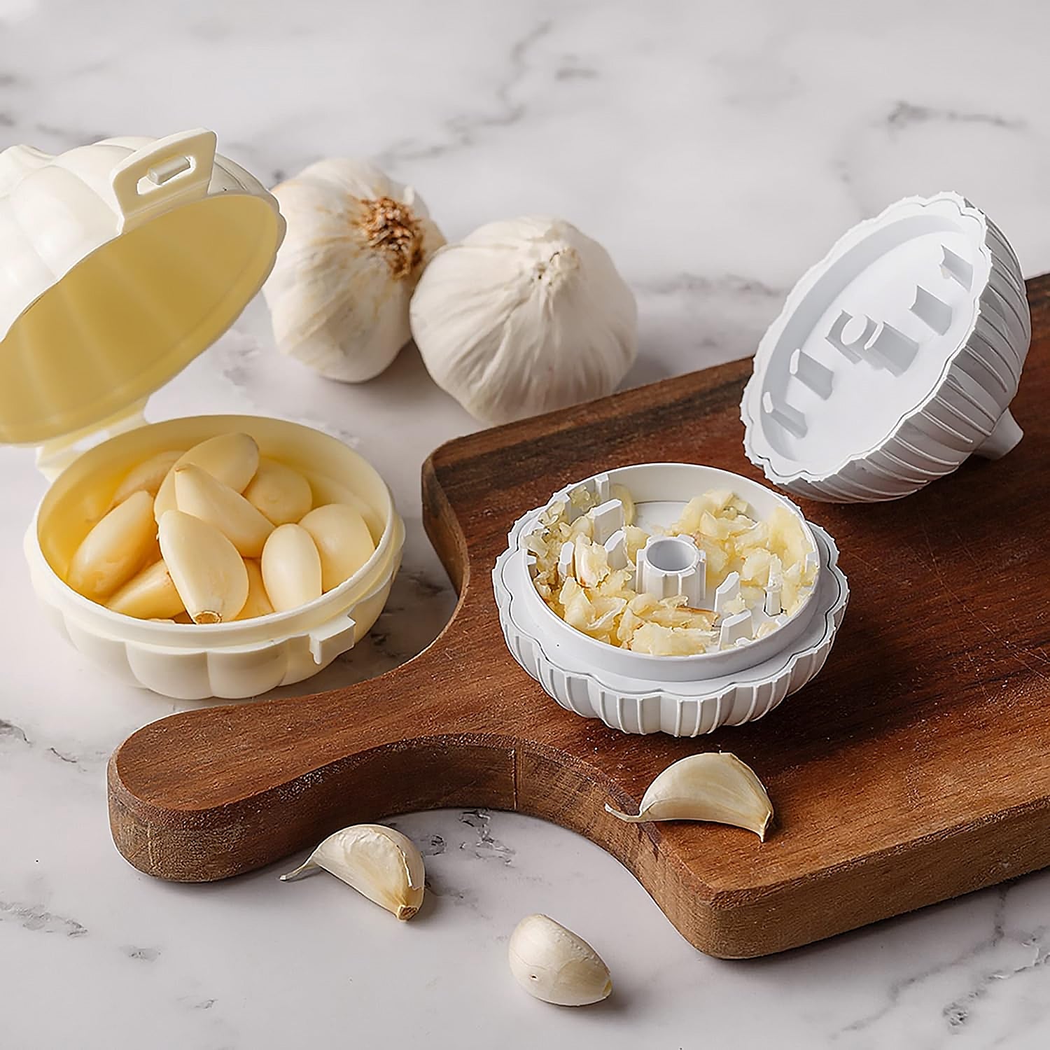 8194 Garlic Press Sharpener Device Household Portable Manual Chili Ginger Garlic Masher Crusher Garlic Press Garlic Crusher Garlic Chopper Garlic Grinder Wukusy