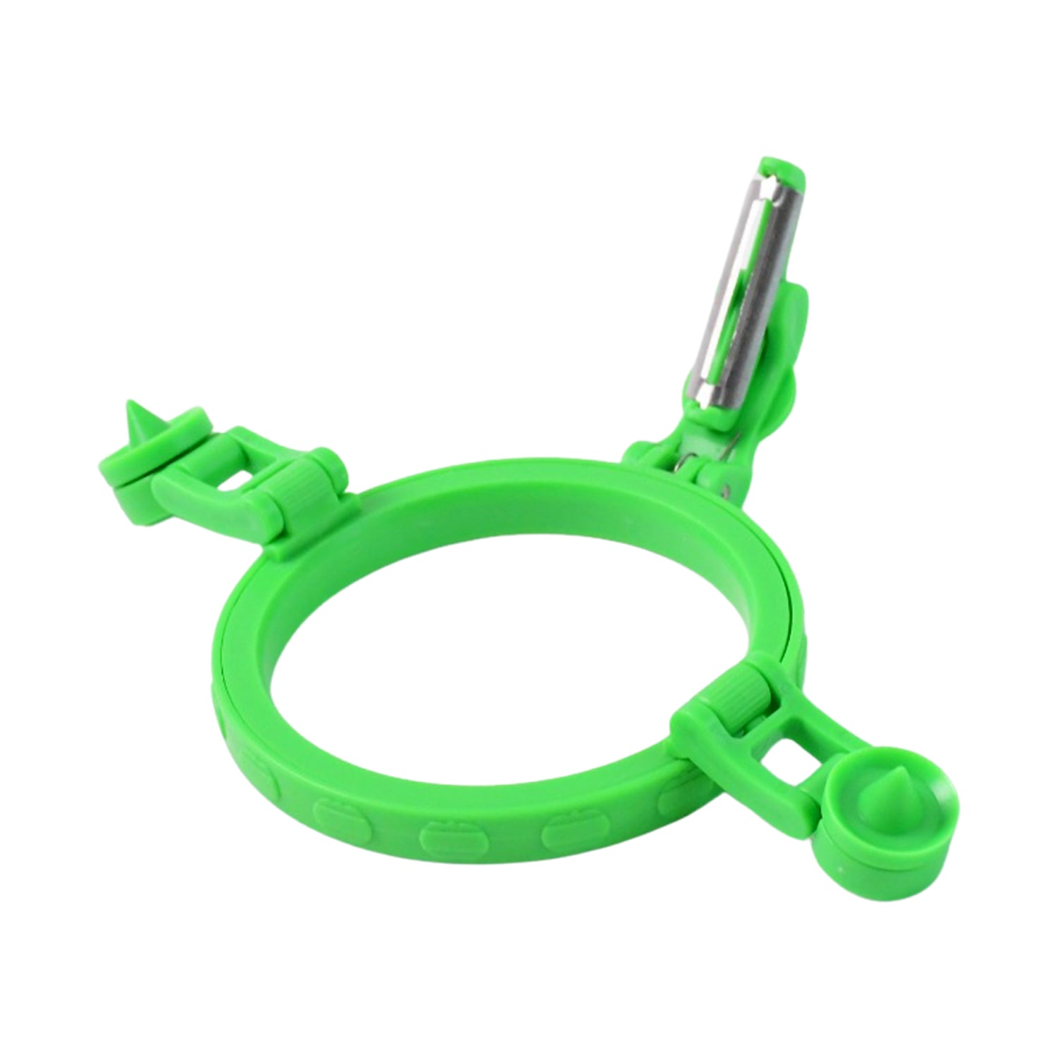 Adjustable Apple Peeler Cutter With Holder Ring Wukusy