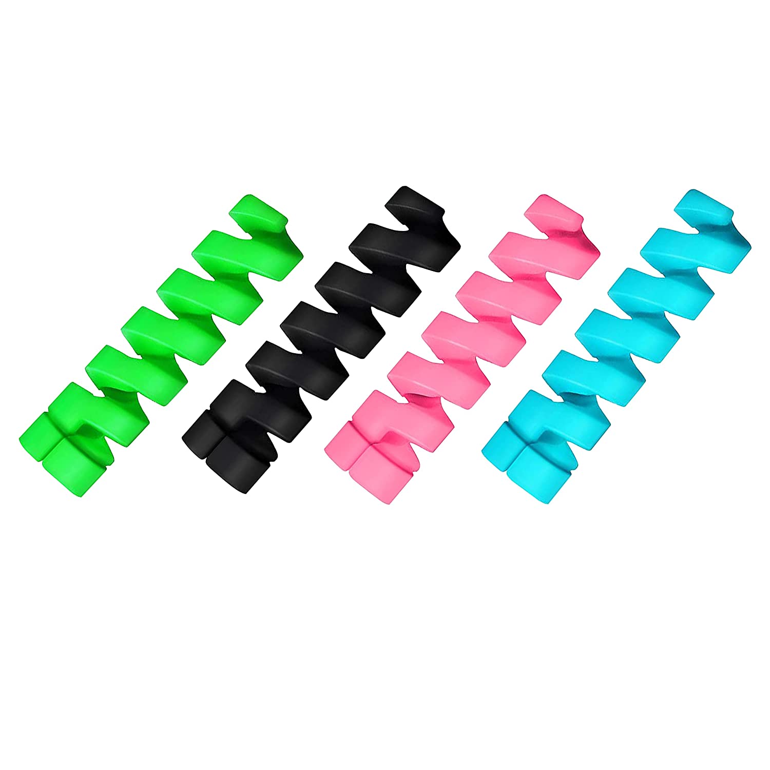 6029 Spiral Charger Spring Cable Protector Data Cable Saver Wukusy