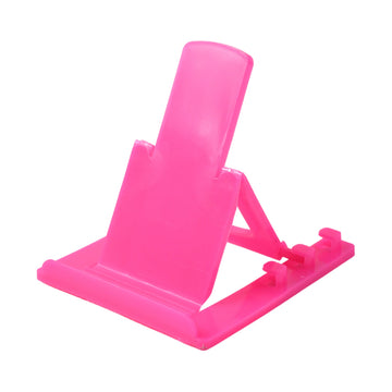 Adjustable Foldable Plastic Mobile Phone Stand Holder (1 Pc) Wukusy