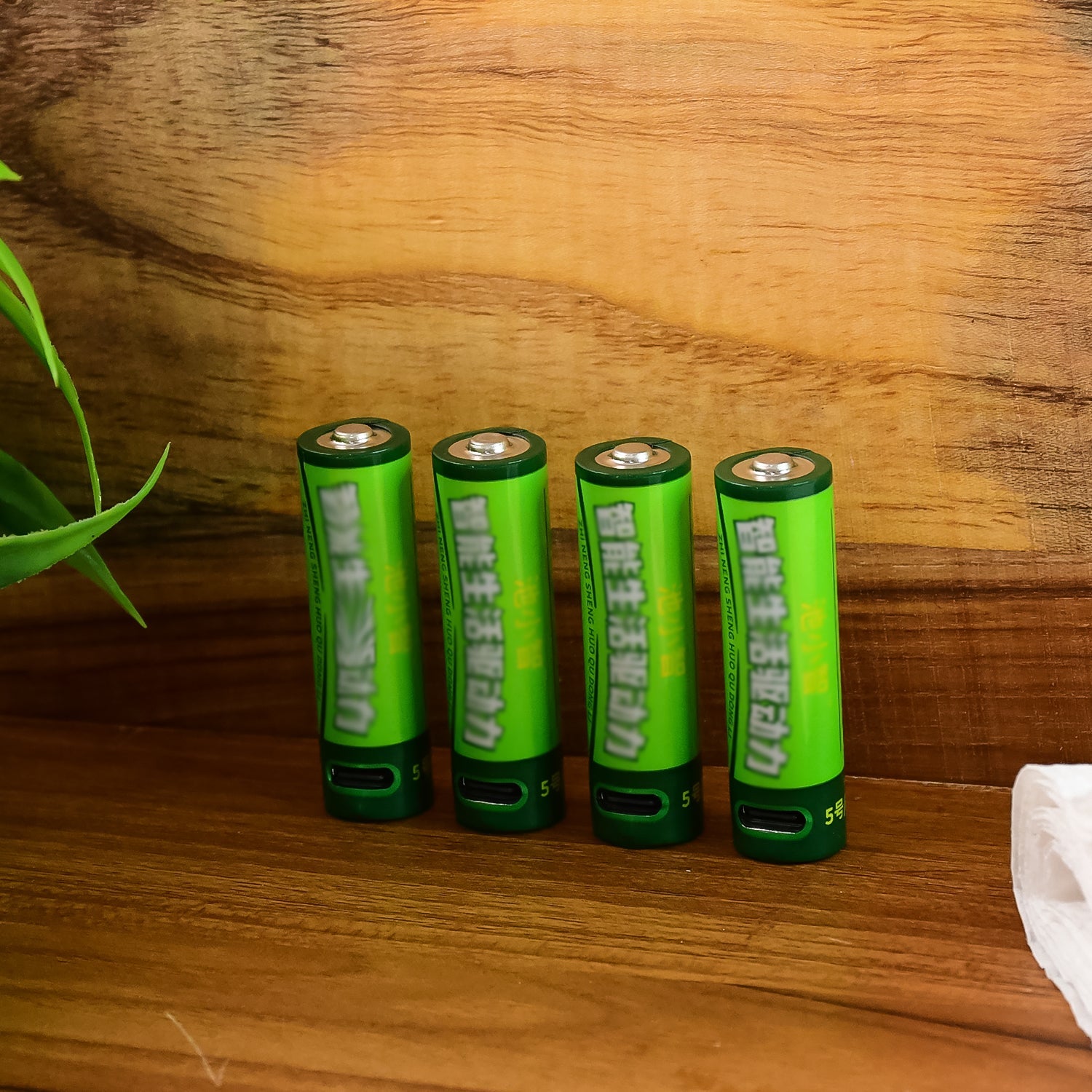 Rechargeable Usb Lithium-ion Batteries (4 Pc) Wukusy