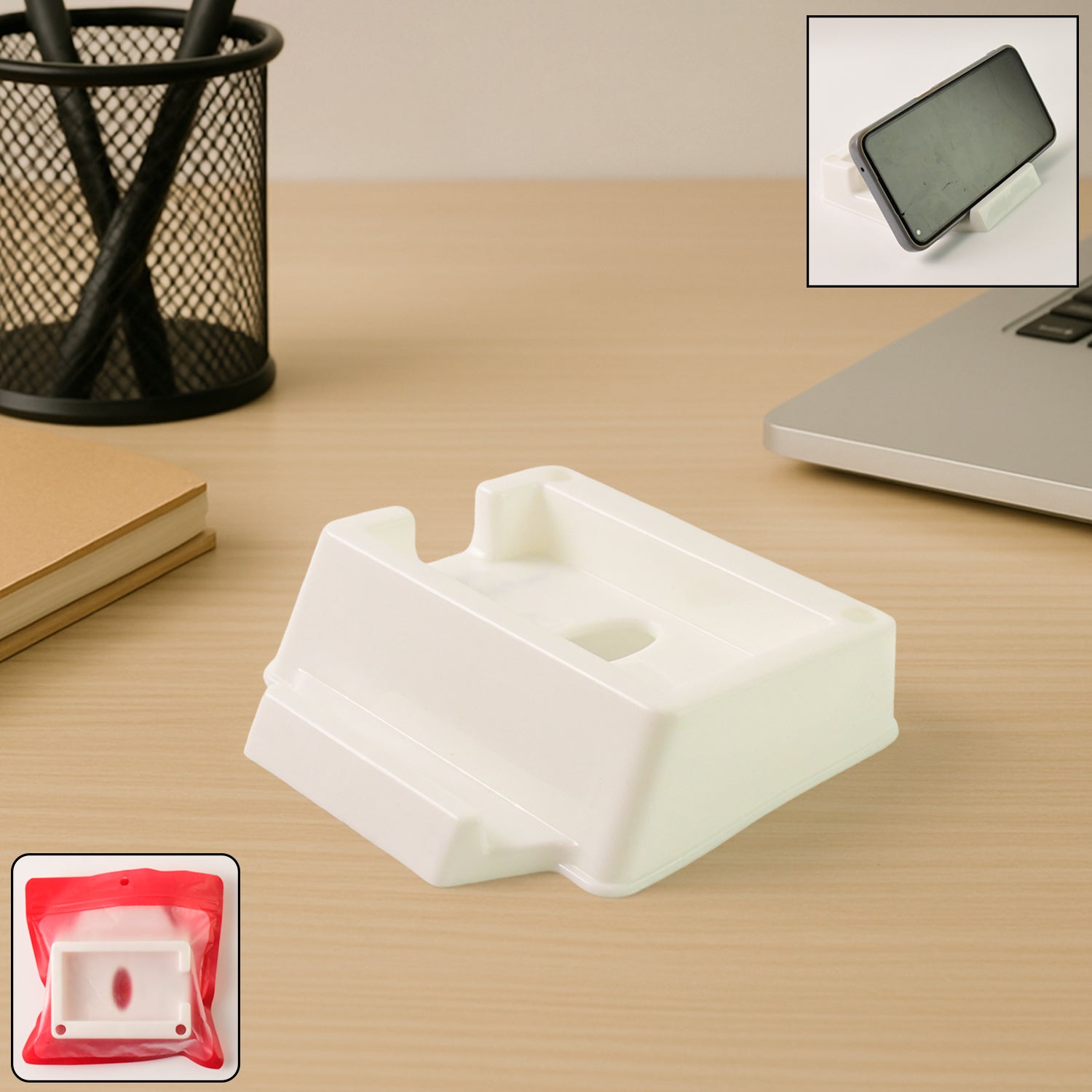 Plastic Mobile Phone Stand Holder (1 Pc) Wukusy