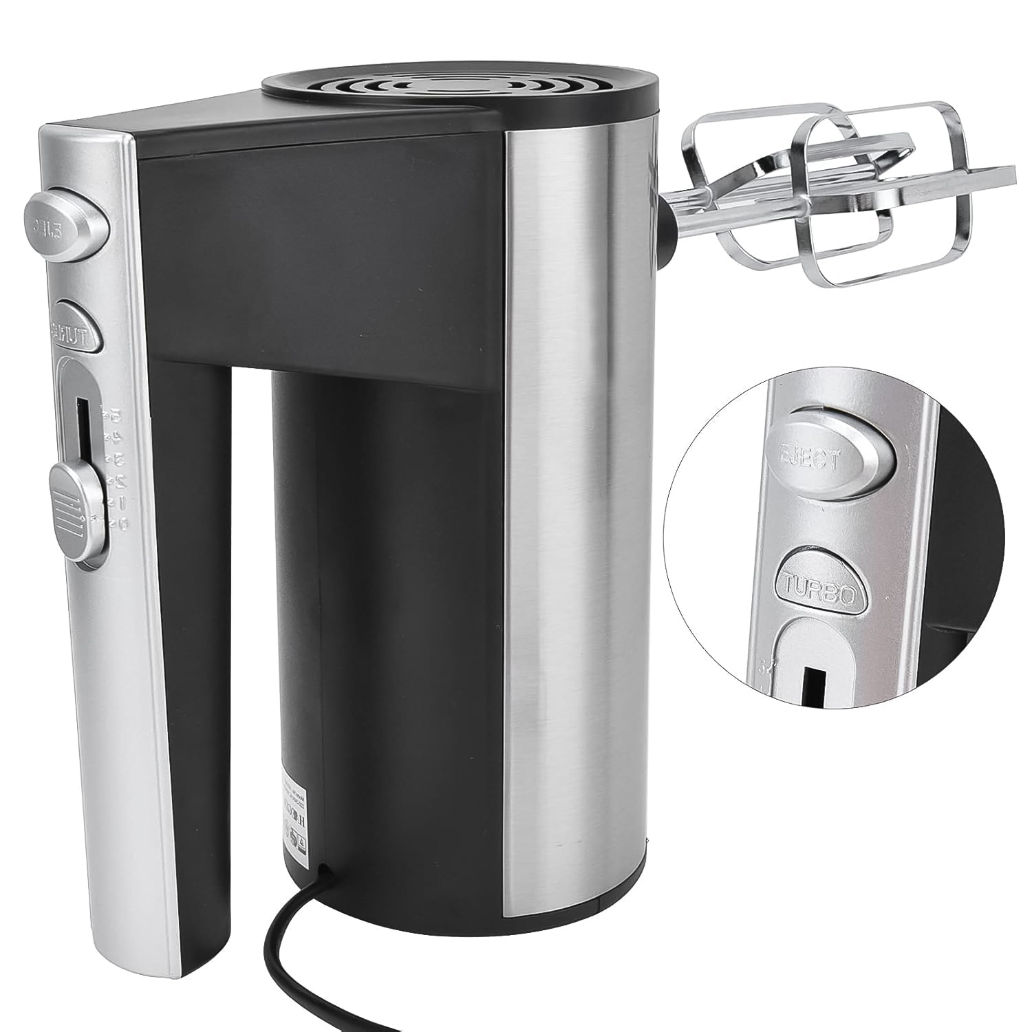 Orbit Stainless Steel Electric Hand Mixer - 450w Wukusy
