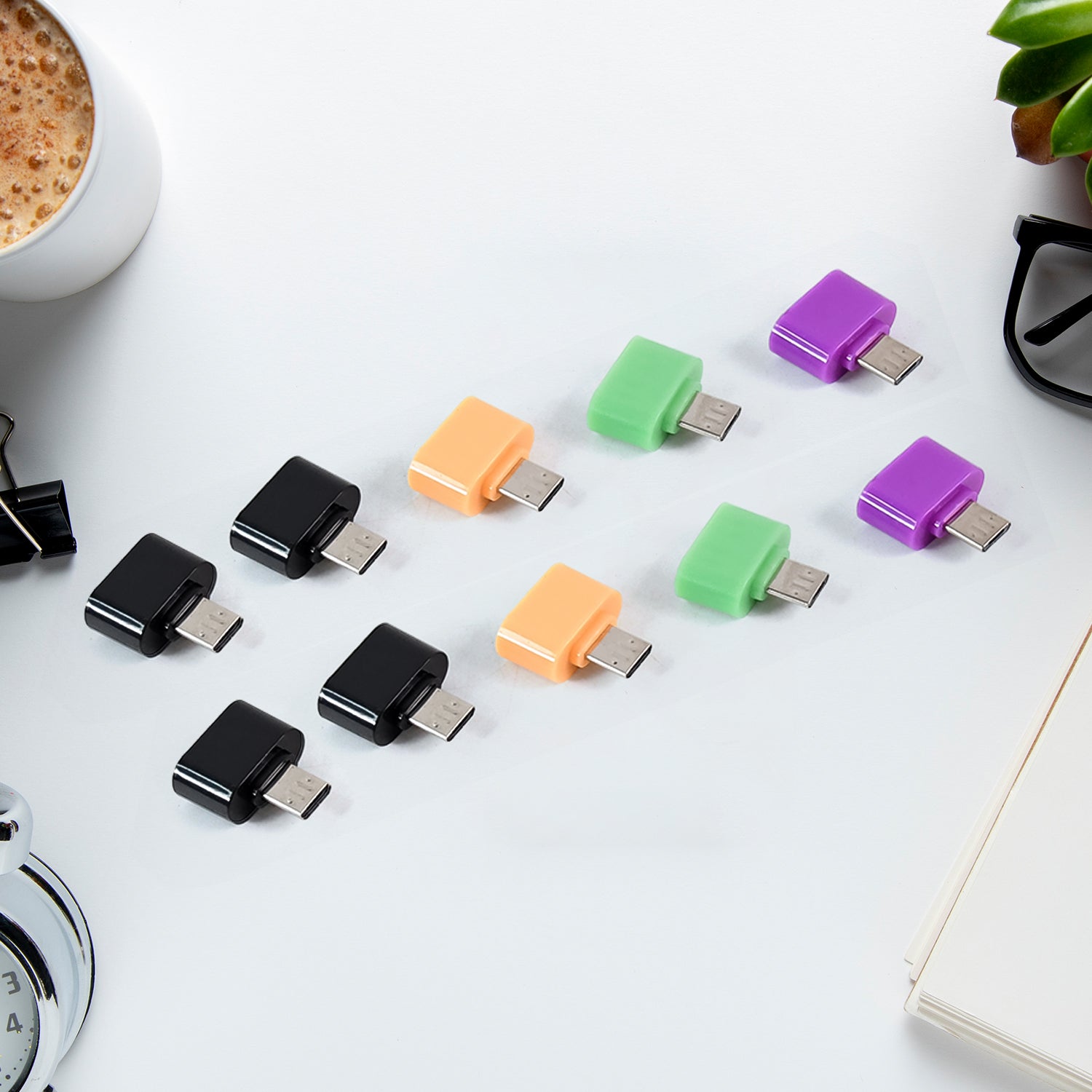 Micro Usb Otg Adapter Converter (10 Pcs Set) Wukusy