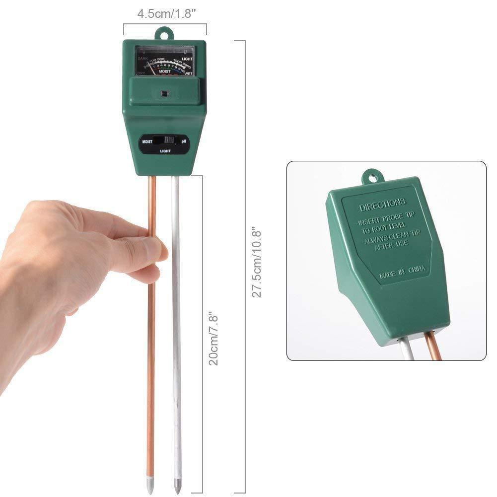 605 -3 Way Soil Meter (Ph Testing Meter) Wukusy