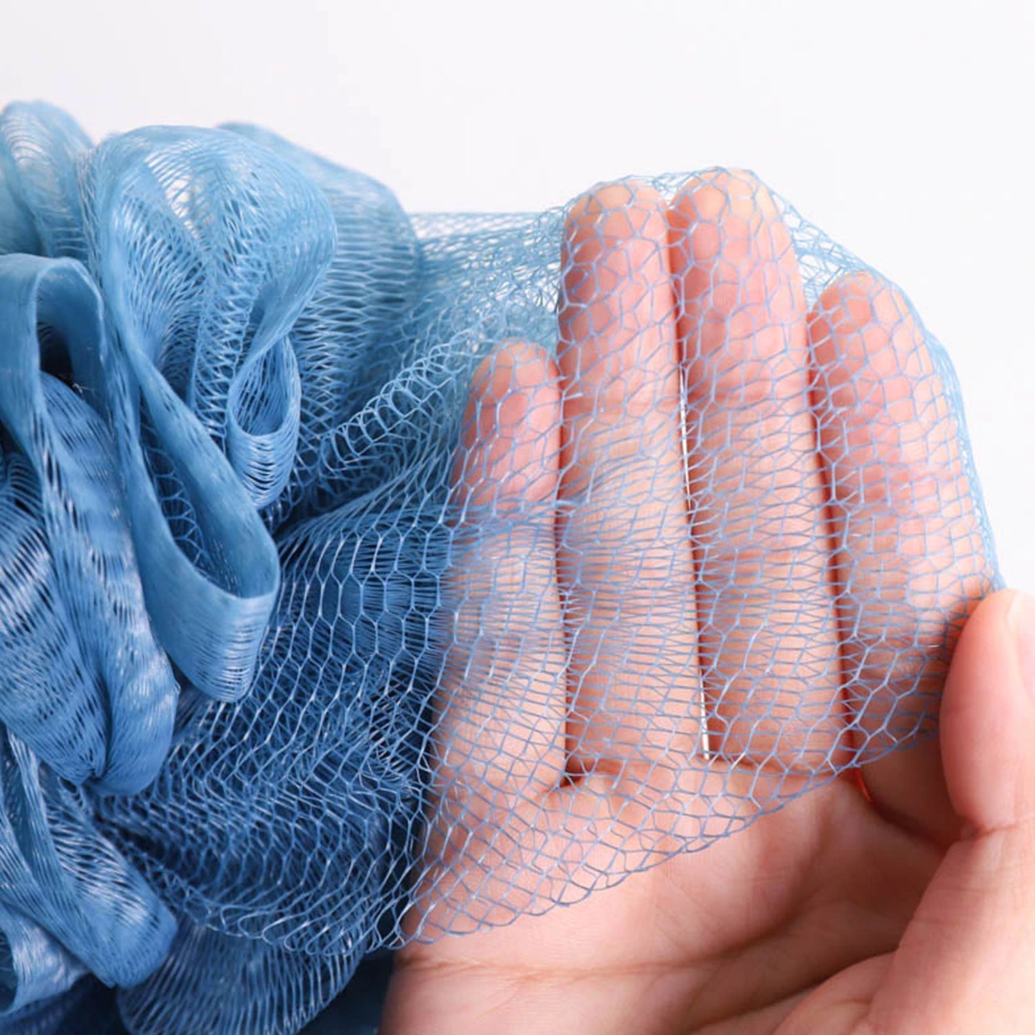 1462b Bath Sponge Round Loofah And Back Scrubber For Men And Women Wukusy