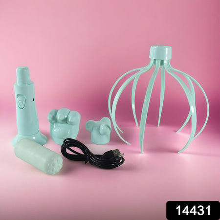 Head Massager Scalp Massaging Tool Relaxation Tool (1 Pc) Wukusy