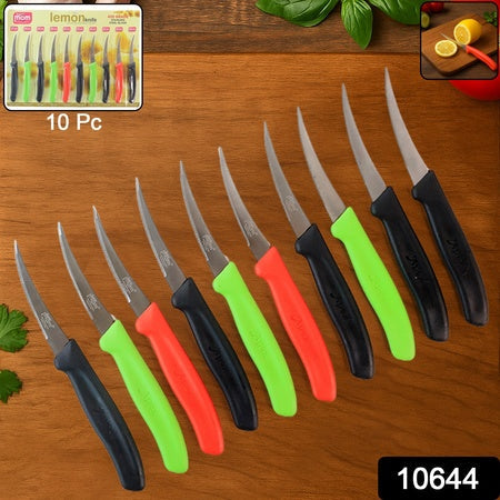 Supermom Stainless Steel Lemon Knife (10 Pc  Set) Wukusy