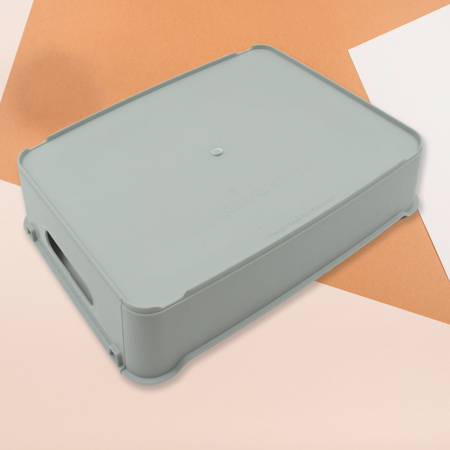 3645 Multipurpose Organising  Storage Plastic Tray  Fruit  Vegetable Multi Purpose Tray Organizer For Kitchen Countertop Cabinet Bathroom Plastic Storage Basket For Store Fruits Vegetables Magazines Cosmetics Stationary Set Of 3 Wukusy