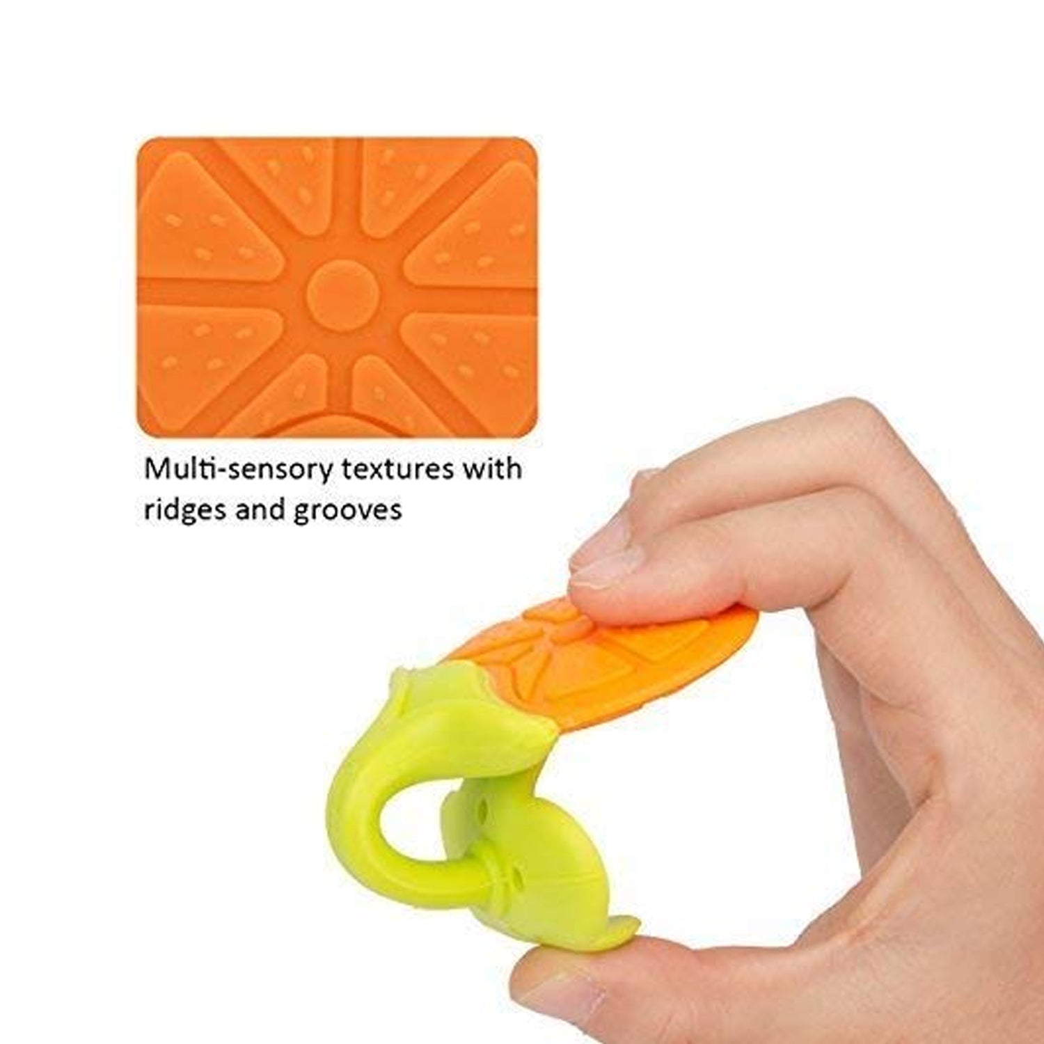 4490 Silicone Fruit Shape Teether Toy Food Grade Silicon Teether Use For Baby  Toddlers  Infants  Children Wukusy