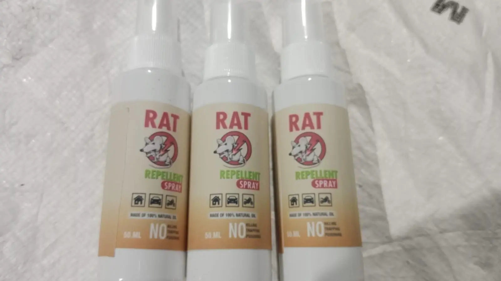 Rat Repellent Spreay 50ML (Pack of 3) Roposo Clout