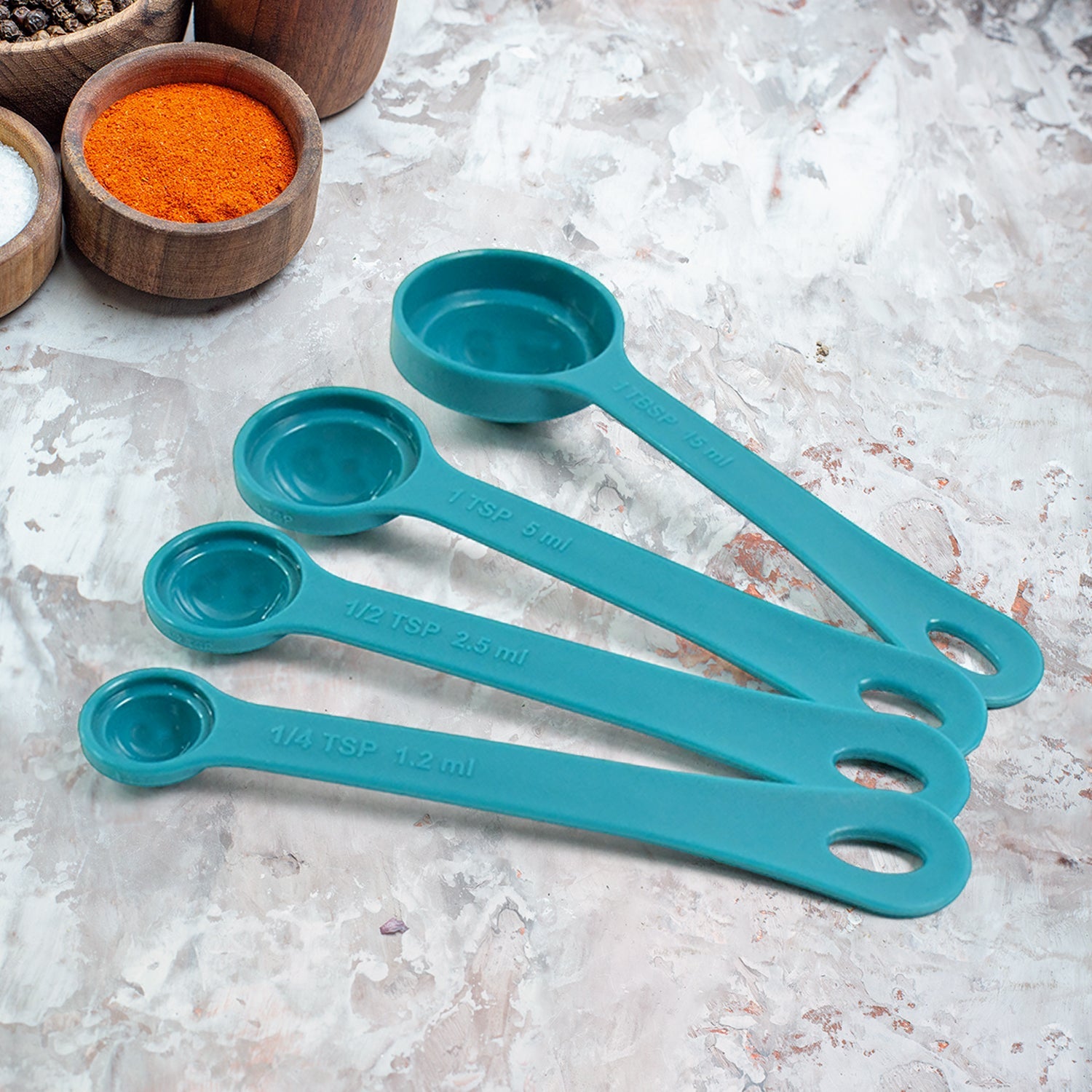 Apex 8-piece Measuring Spoons And Cups Set Wukusy
