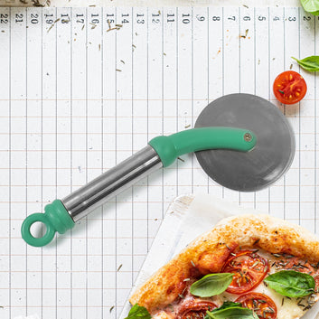 Kitchen Stainless Steel Wheel Pizza Cutter (1 Pc)