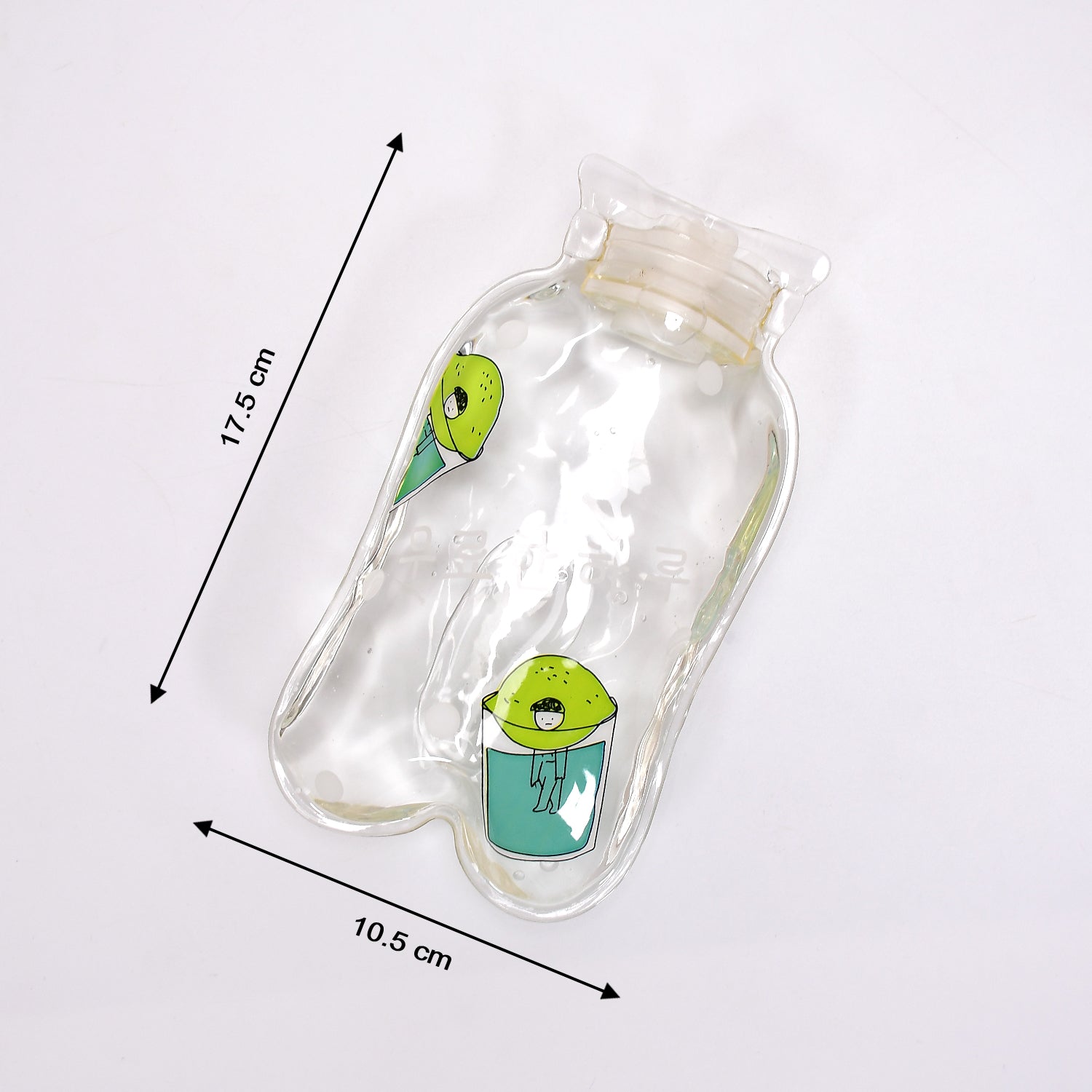 6541 Transparent Multi Design Small Hot Water Bag With Cover For Pain Relief Neck Shoulder Pain And Hand Feet Warmer Menstrual Cramps. Wukusy