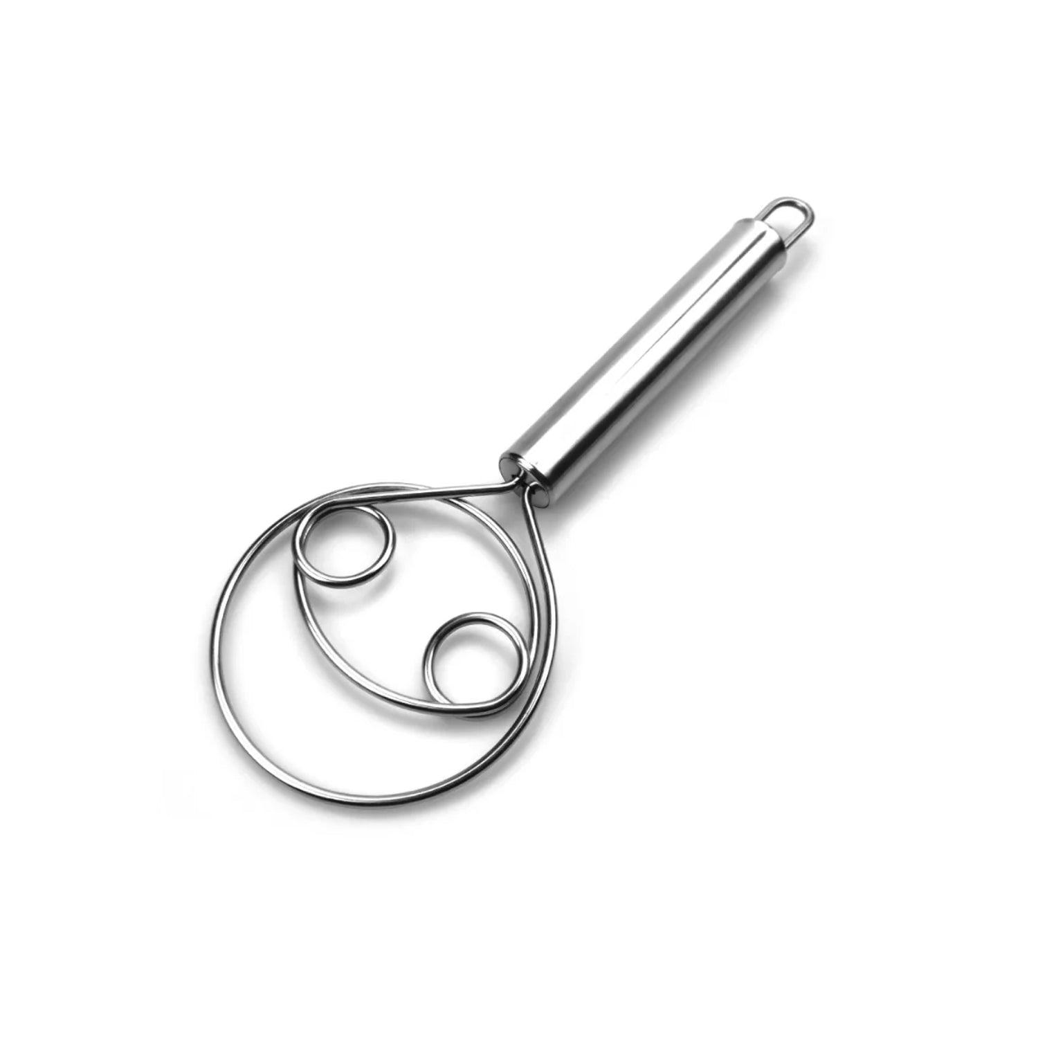 5484 Dough Whisk Premium Stainless Steel Dutch Whisk Dough Hand Mixer Artisan Blender For Egg Bread Cake Pastry Pizza Dough - Perfect Baking Tools Whisking Tirring Kitchen Tools (1 Pc) Wukusy