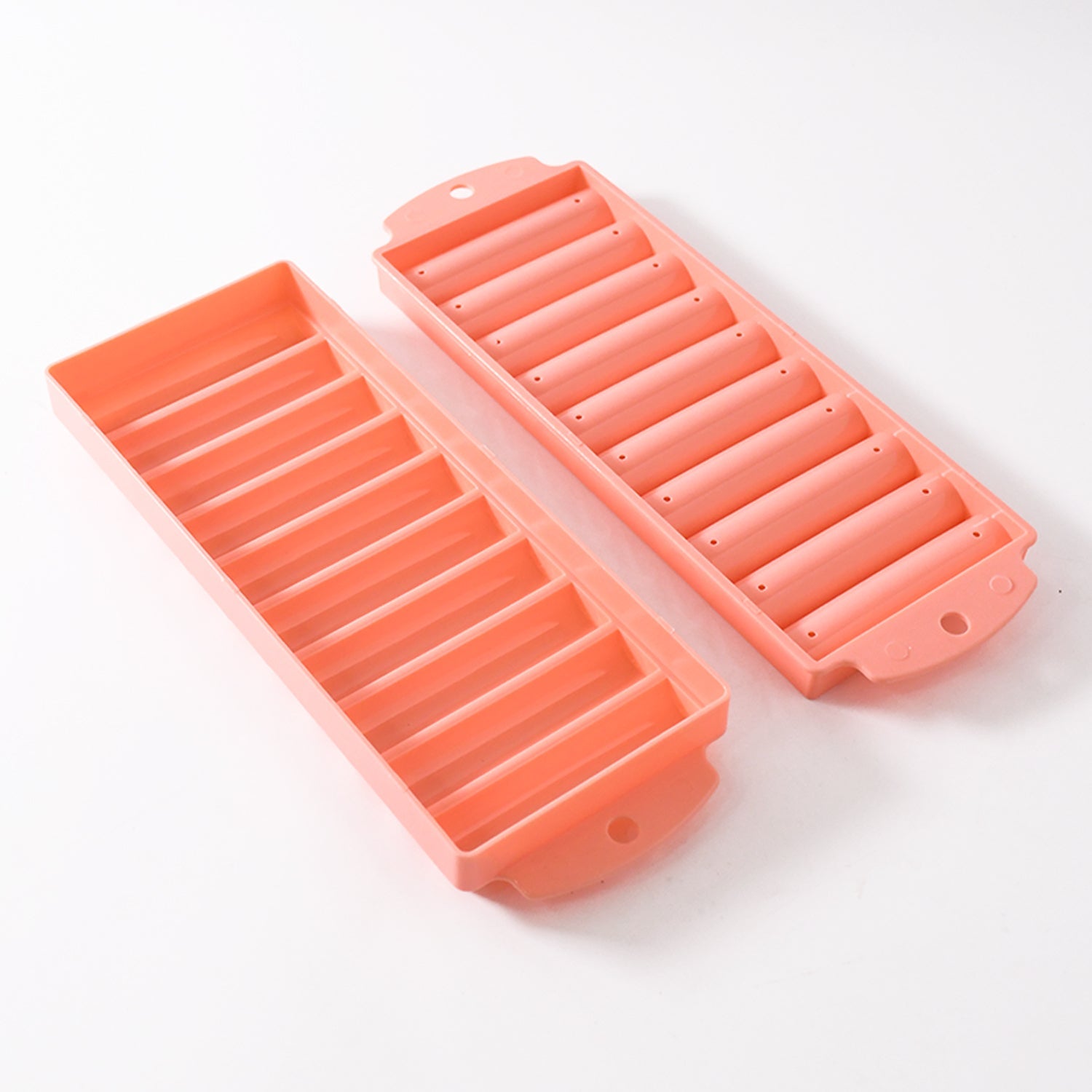Compact Plastic Ice Stick Tray (2 Pc) Wukusy