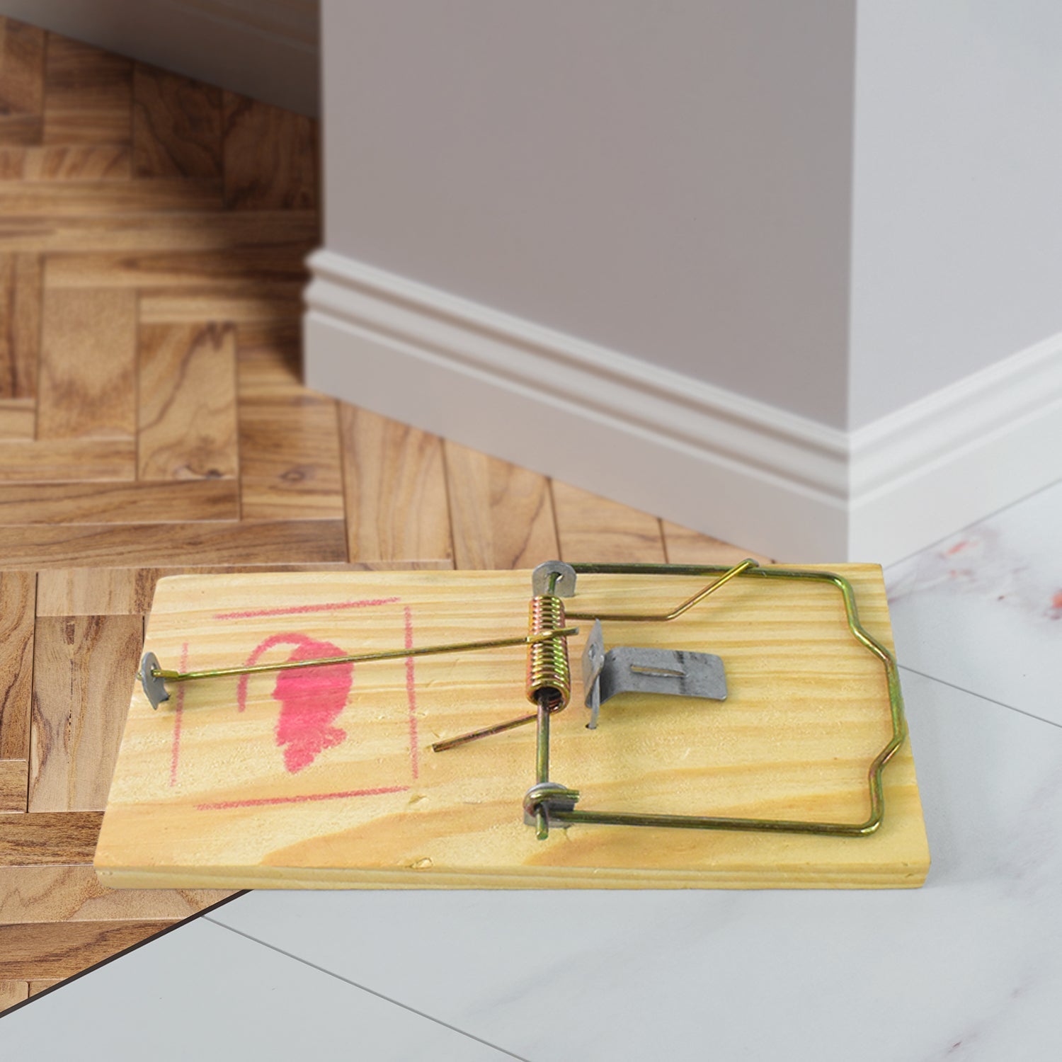 Wooden Mouse Rat Traps (1 Pc) Wukusy