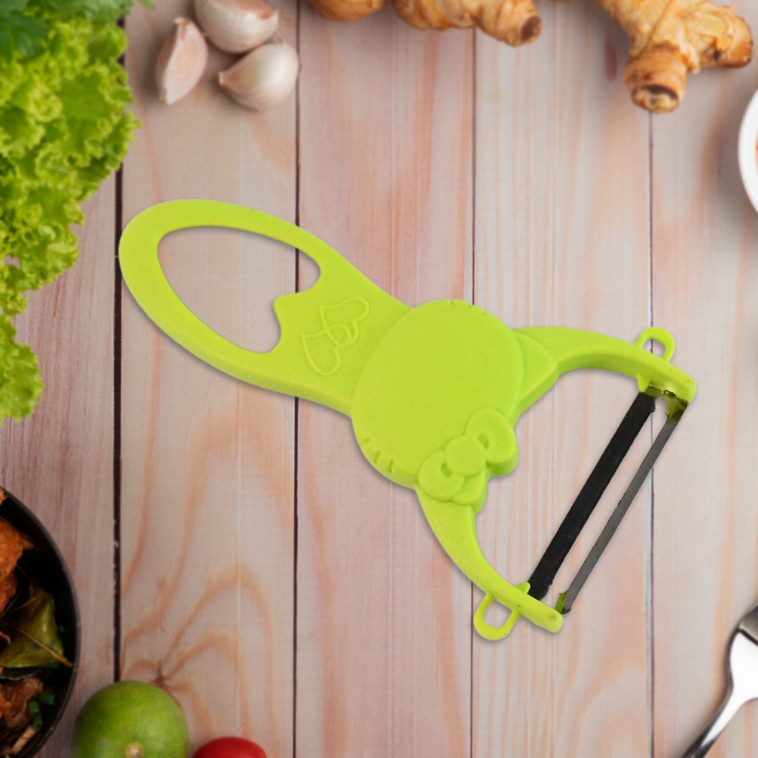 4-piece Kitchen Cutting Set Scissors Peeler Grater  Slicer And Knife Wukusy