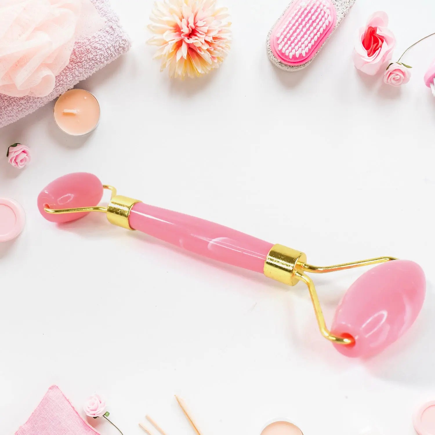 Double Ended Smooth Facial Massage Rollers (1 Pc  Mix Color) Wukusy