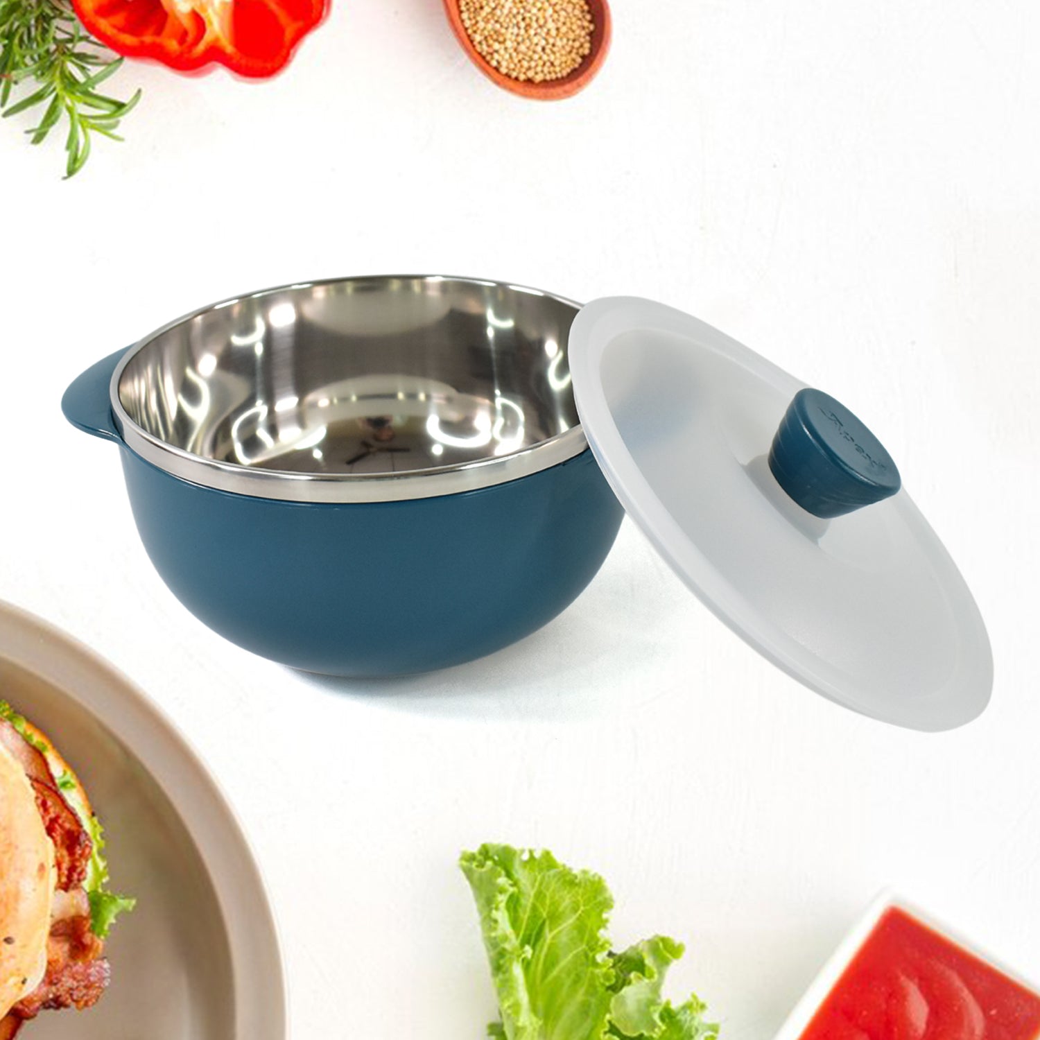 Apex Microwave-safe Serving Bowl 3 Pcs Set (700ml 1000ml 1400ml) Wukusy