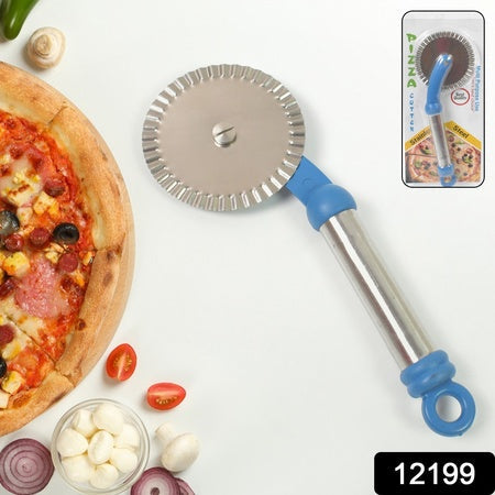 Multi Purpose Use Curly Pizza Cutter  Pastry Cutter  Sandwiches Cutter (1 Pc) Wukusy