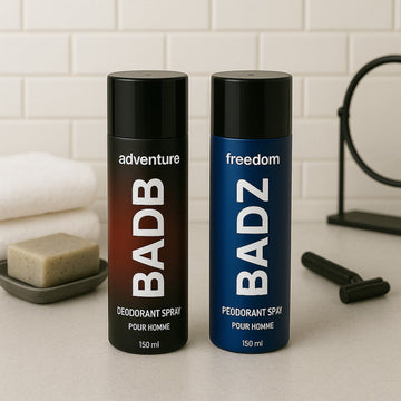 Mens Deodorant Body Spray 150ml (Adventure  Freedom Variant  1 Pc Random Mix) Wukusy