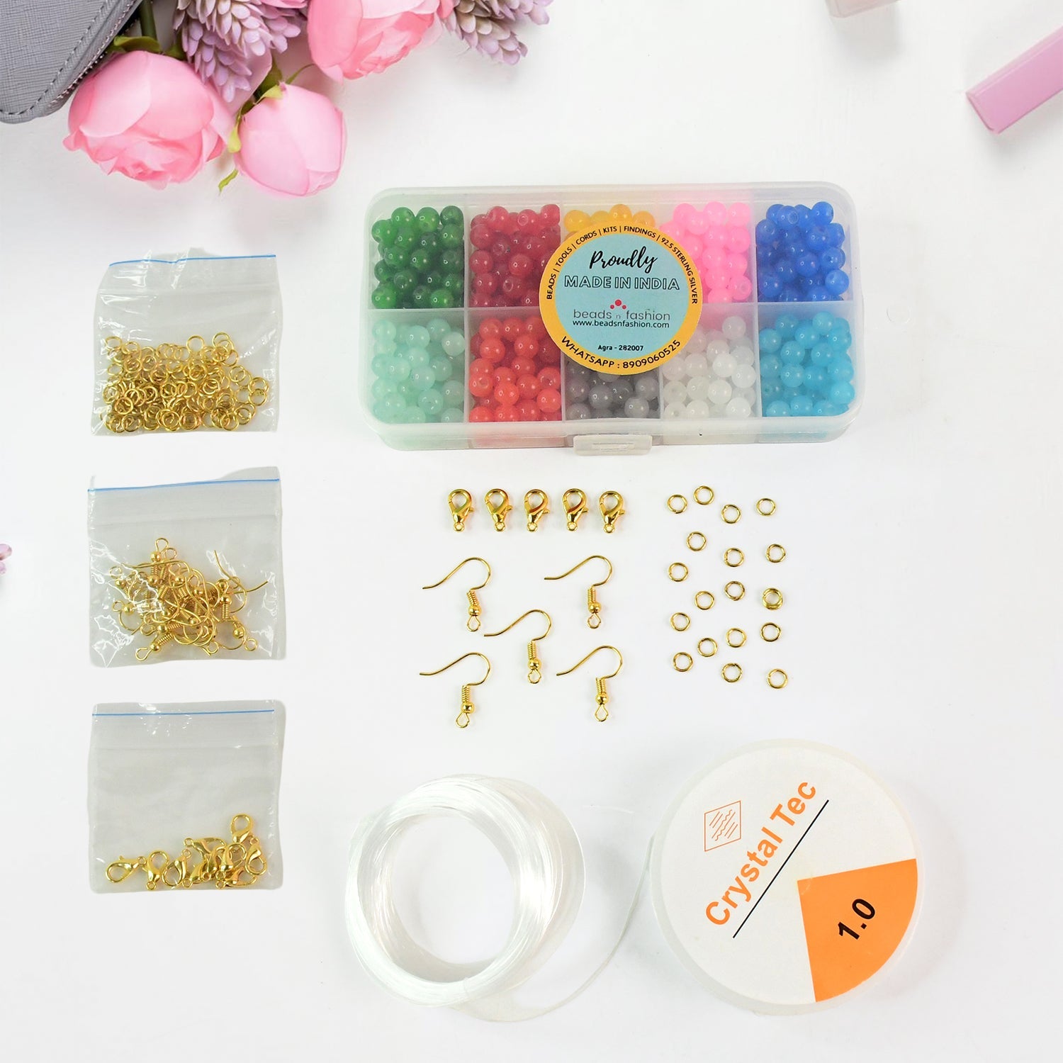Premium Diy Jewellery Making Kit (1 Set) Wukusy