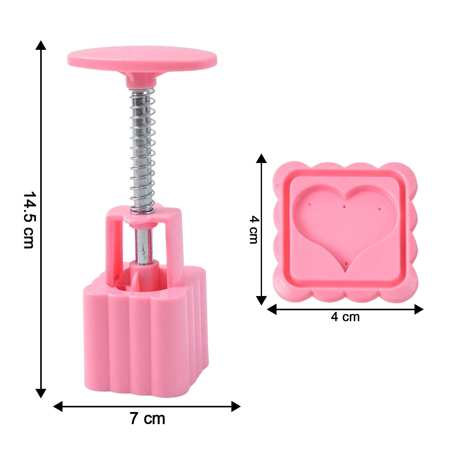 Multipurpose Cookie Biscuit Stamp Mold Set With Press Handle Wukusy