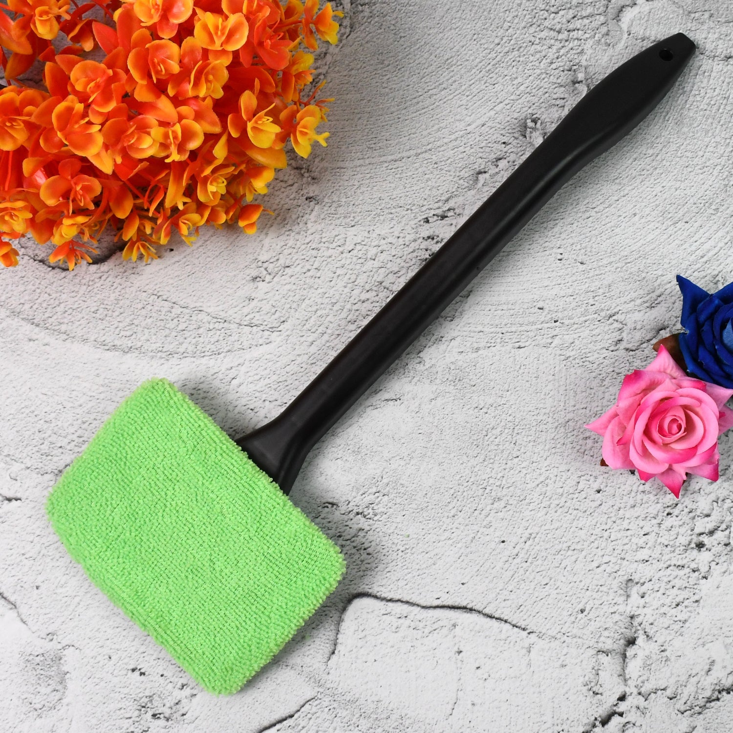 Windshield Clean Car Glass Cleaner Wiper With Microfiber Cloth (1 Pc  38 Cm Long) Wukusy
