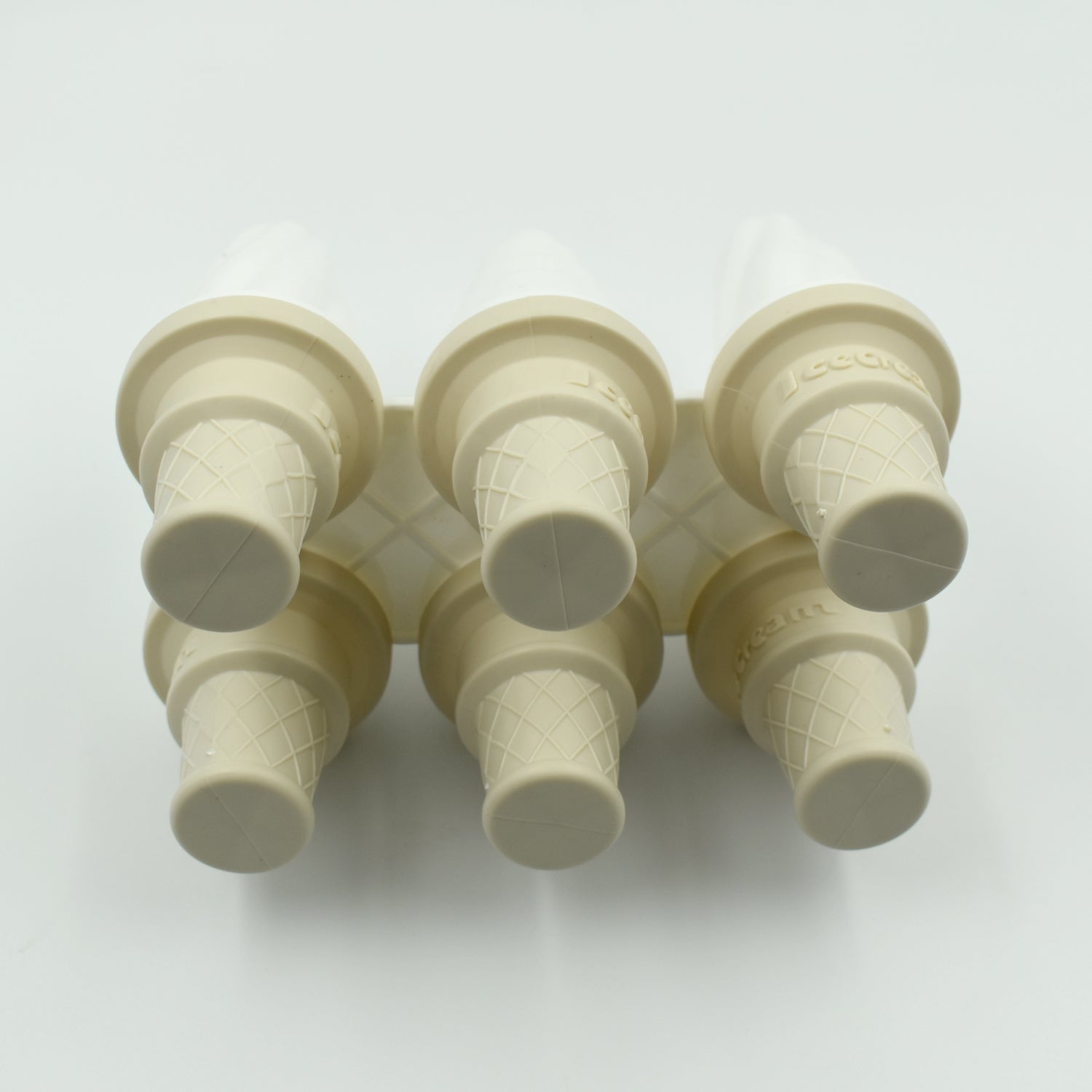 6304 6 Pc Ice Cream Mold Used For Making Ice-creams In All Kinds Of Places Including Restaurants And Ice-cream Parlours Etc. Wukusy