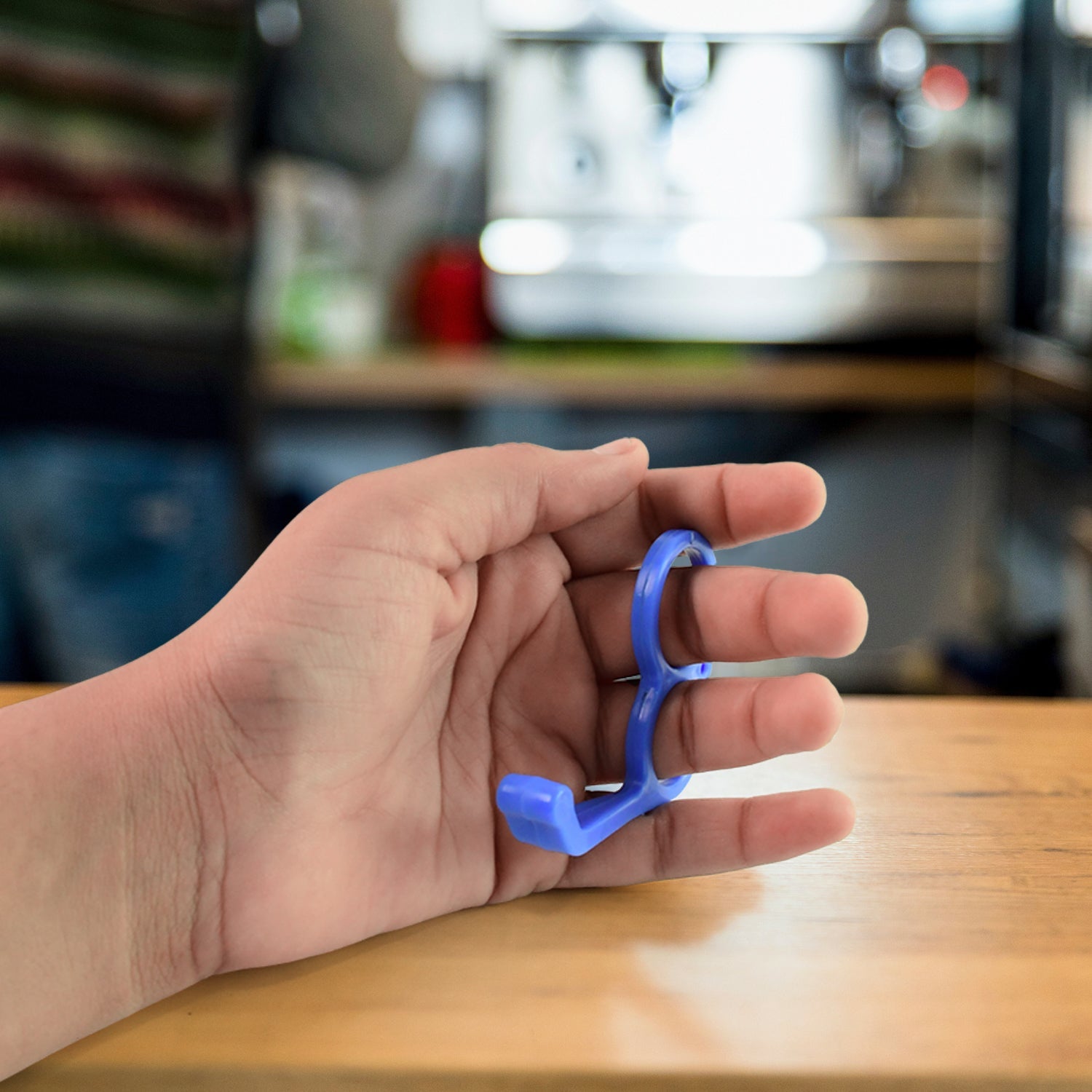 Plastic Hand Mobile Stand (Mix Color  1 Pc) Wukusy