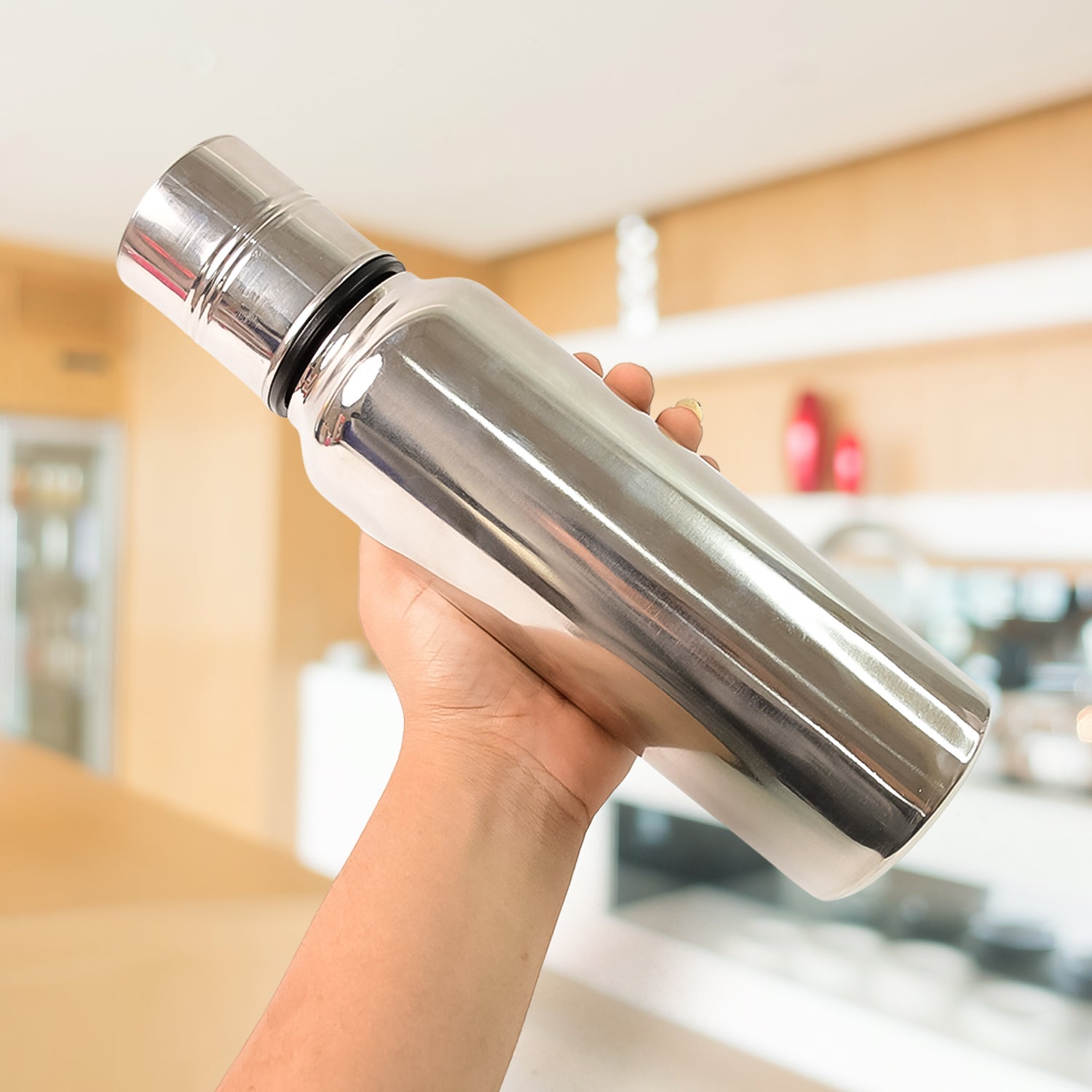 Apex Pro Stainless Steel Oil Pourer  750ml (1 Pc) Wukusy