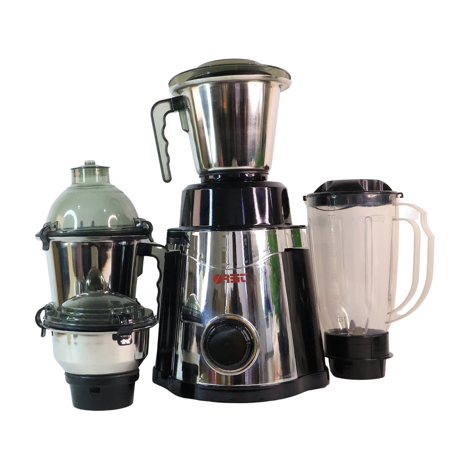 Orbit Heavy Duty 1 Hp (746) Watts Mixer Grinder With 4 Multipurpose Jars Wukusy