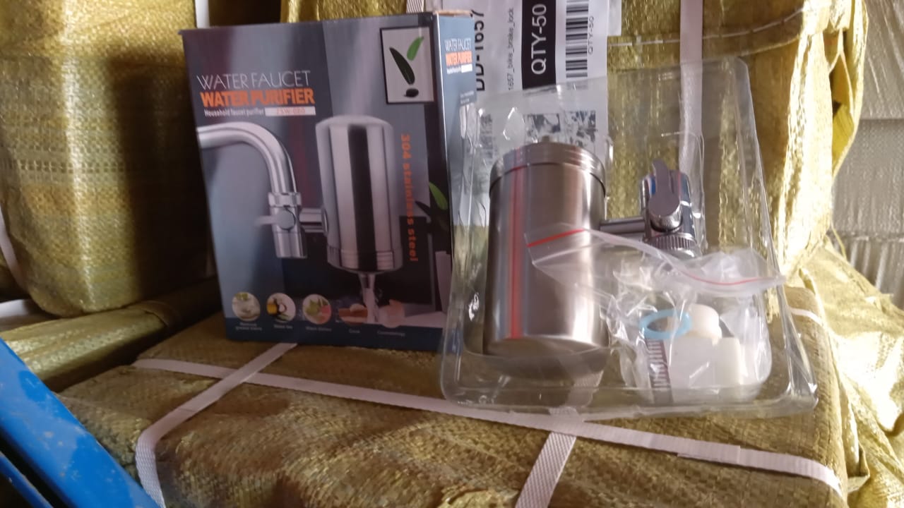 304 Stainless  Steel Faucet Mount Water Filter Water Purifier (1 Set) Wukusy