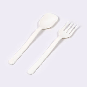 5239 Plastic Forks  Spoon Cutlery-utensils Parties Dinners Catering Services Family Gatherings ( Pack Of 2) Wukusy