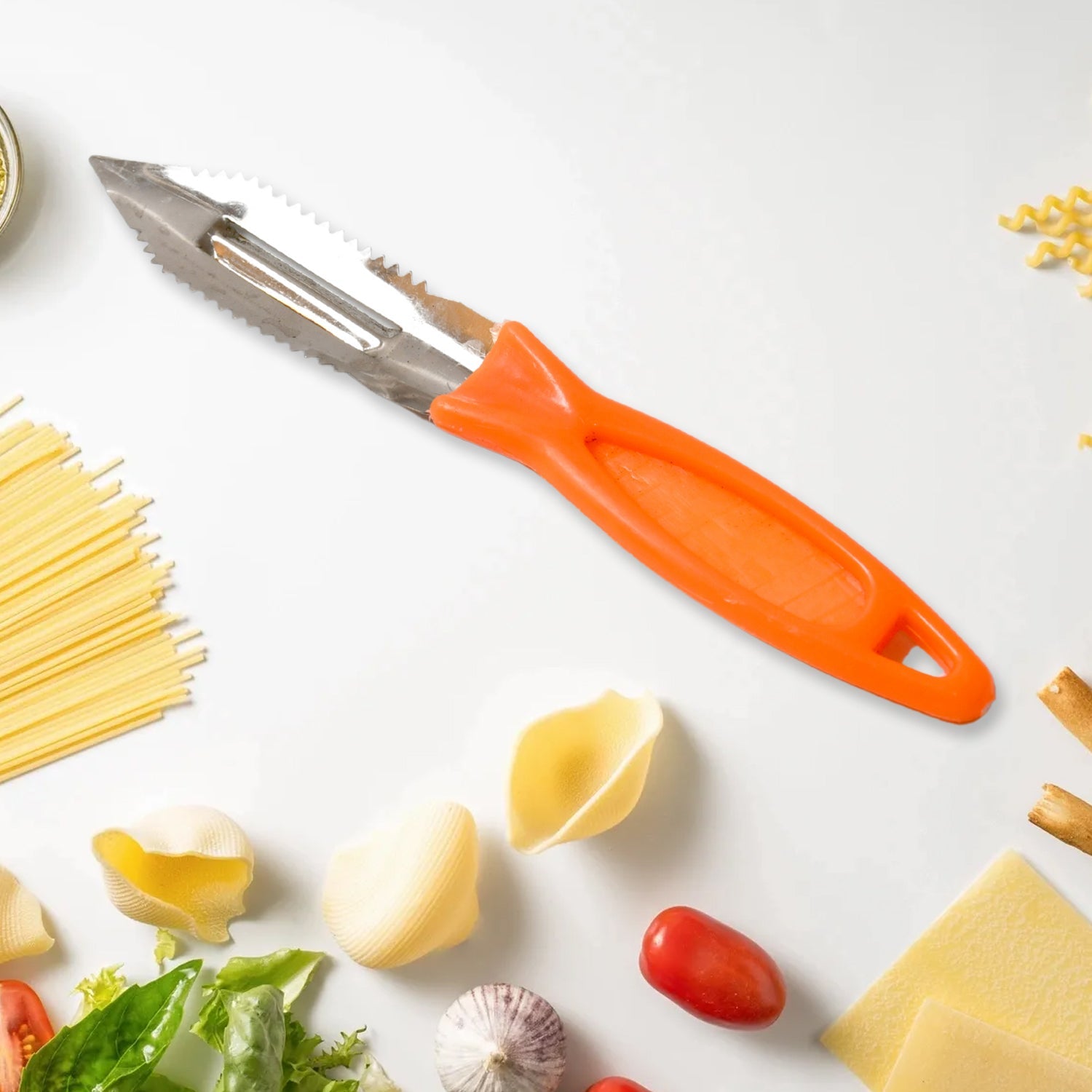 8217 3in1 Multipurpose Stainless Steel Classic Kitchen Knife Set Of 3 For Fruits And Vegetable Chopping  Cutting  Peeling Kitchen Knife  Vegetable Peeler  Plain Knife Wukusy