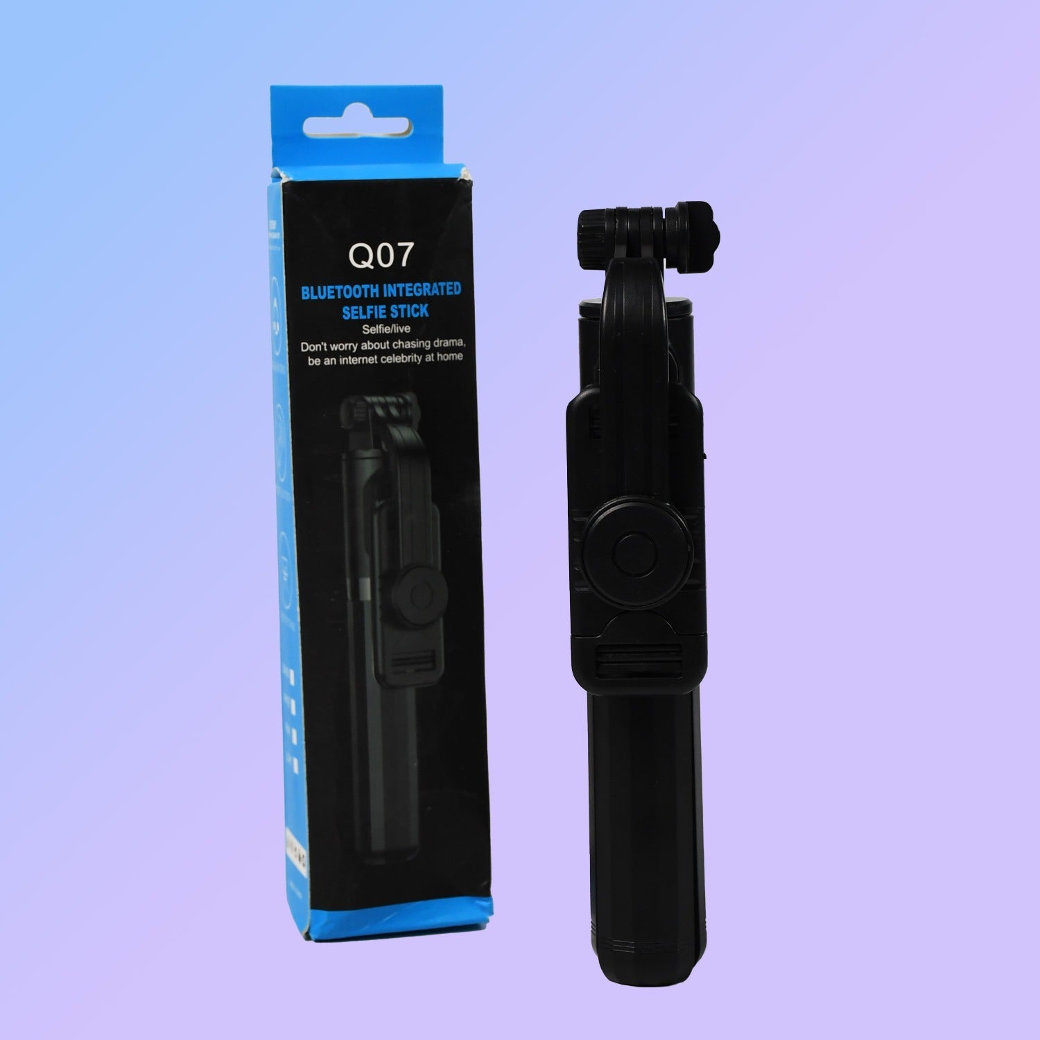 6401 Bluetooth Selfie Stick Portable Phone Tripod Stand For Mobile Wukusy